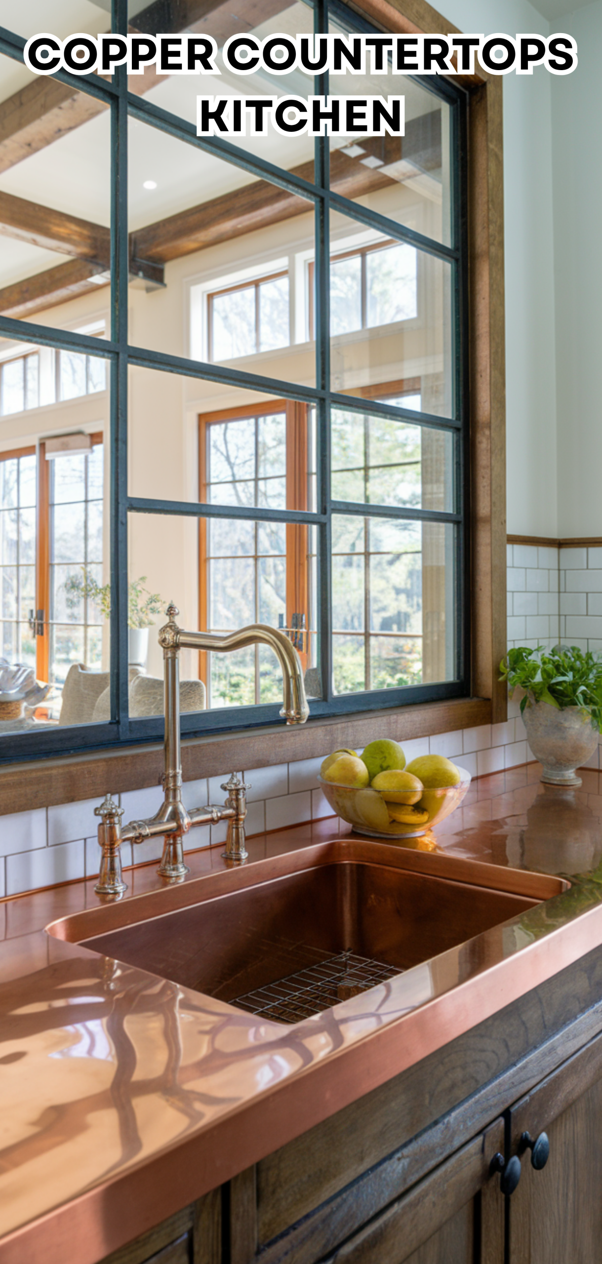 16 Stunning Copper Countertops Kitchen Designs