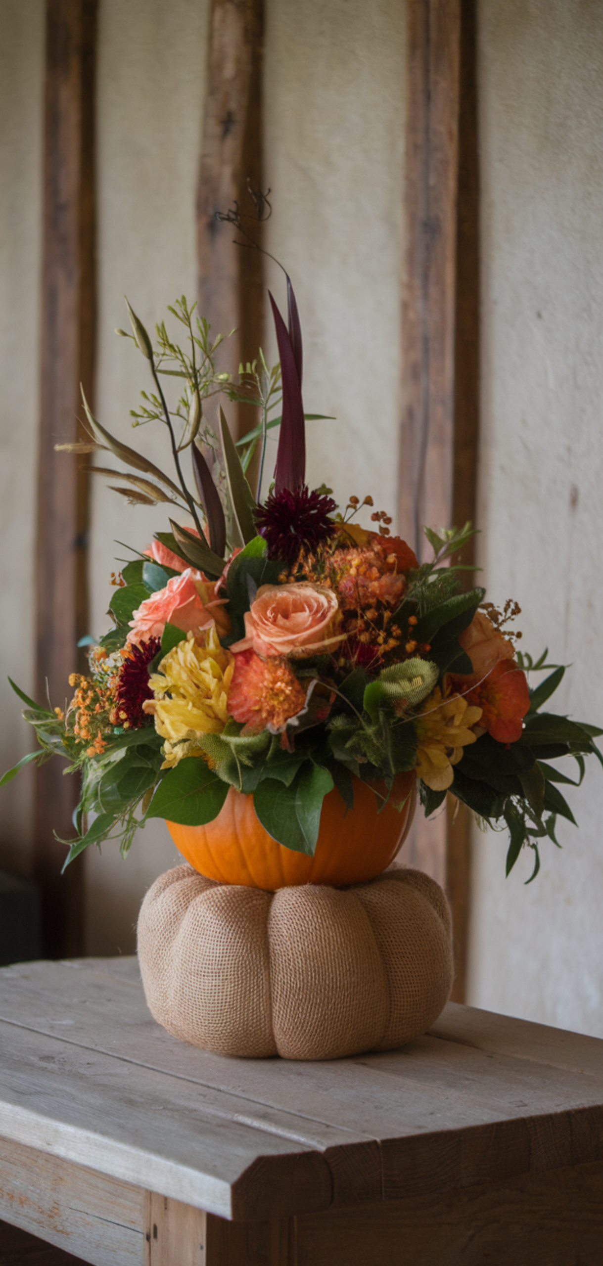 Stunning Pumpkin Arrangements Floral For Centerpieces