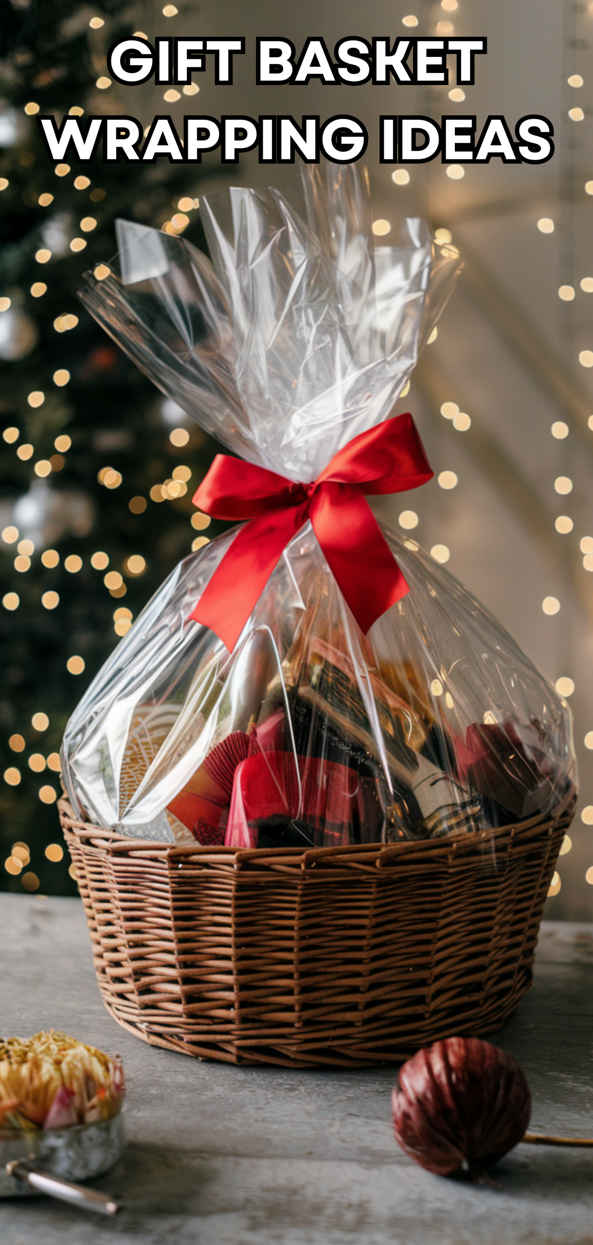 16 Creative Gift Basket Wrapping Ideas