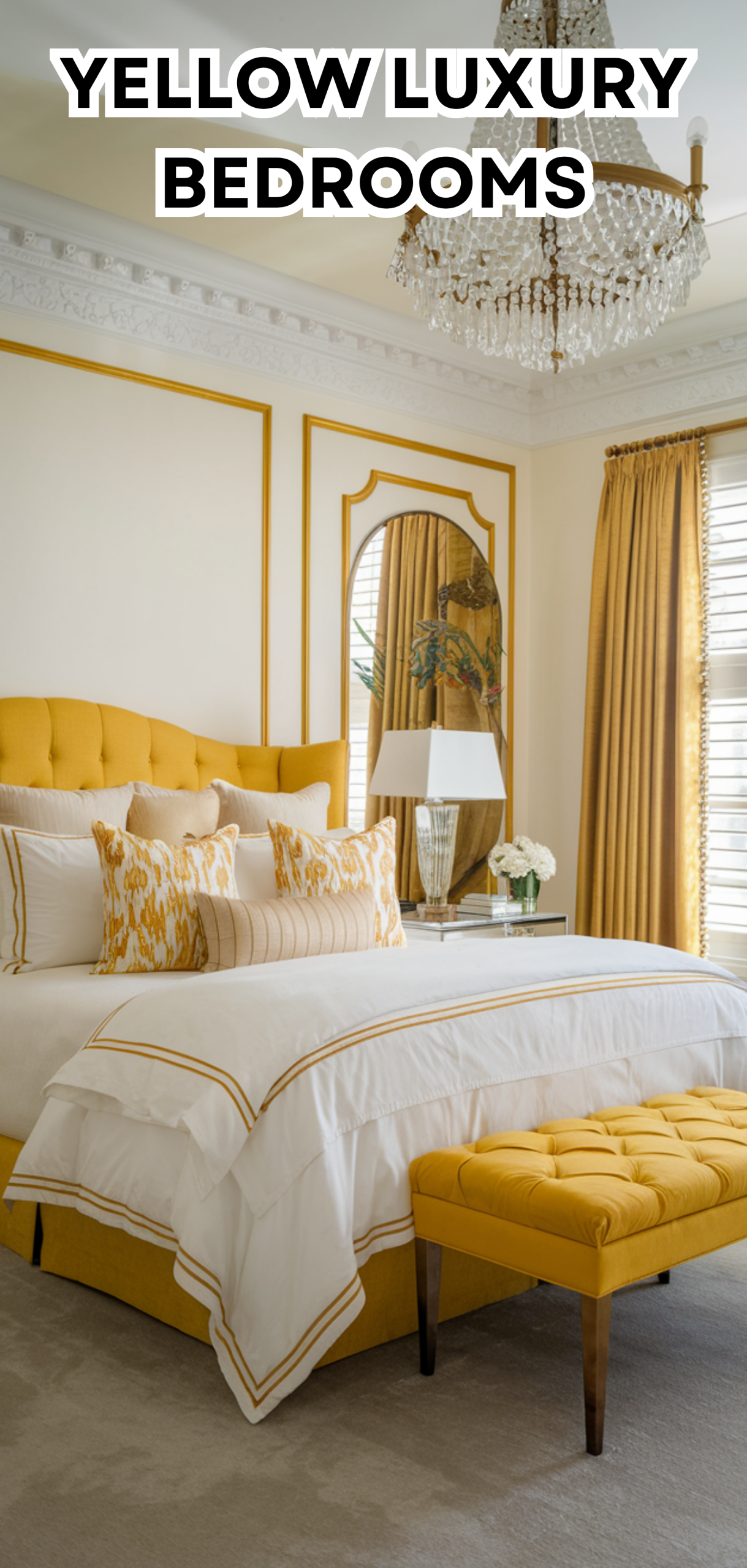 17 Yellow Luxury Bedrooms That Feel Like a Retreat
