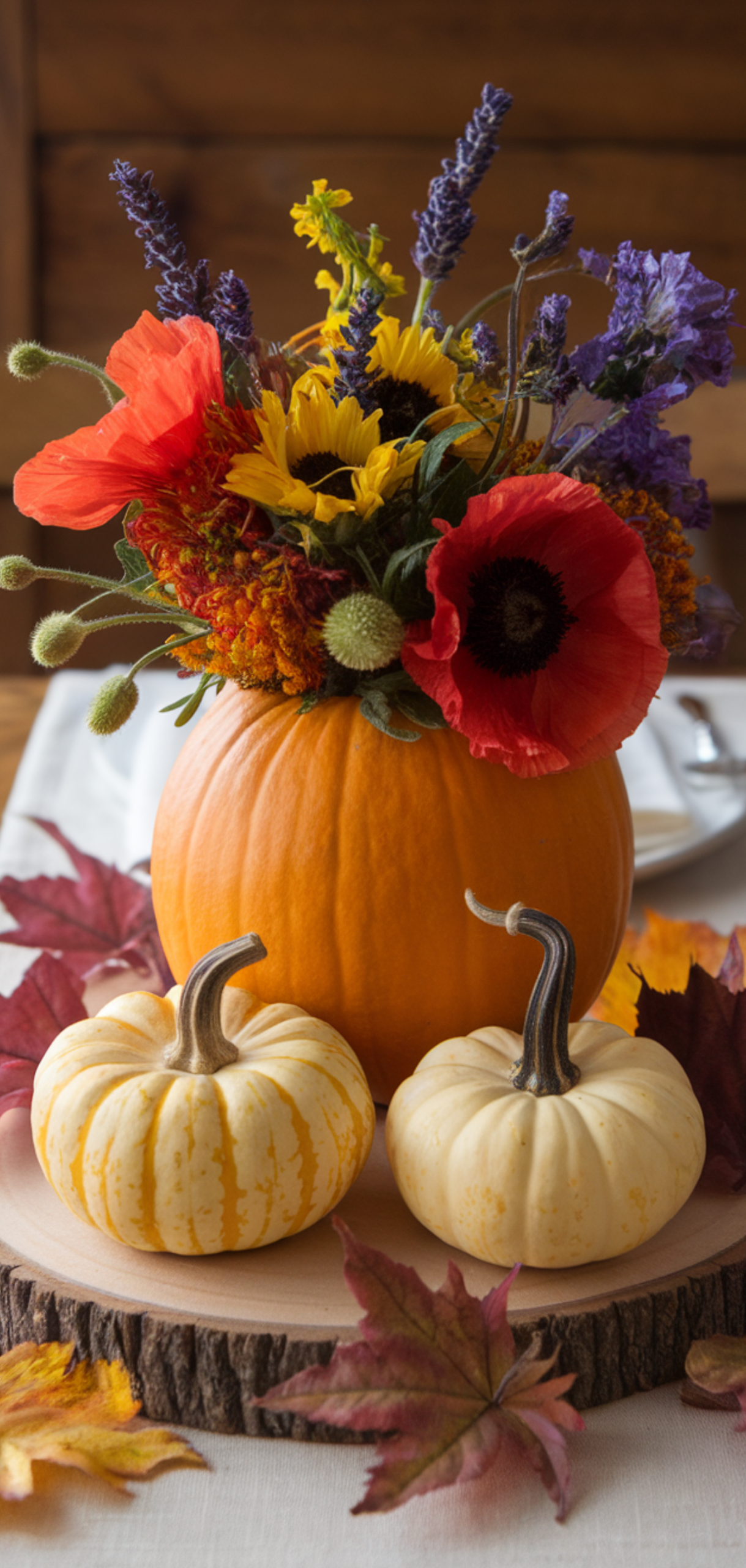 Stunning Pumpkin Arrangements Floral For Centerpieces