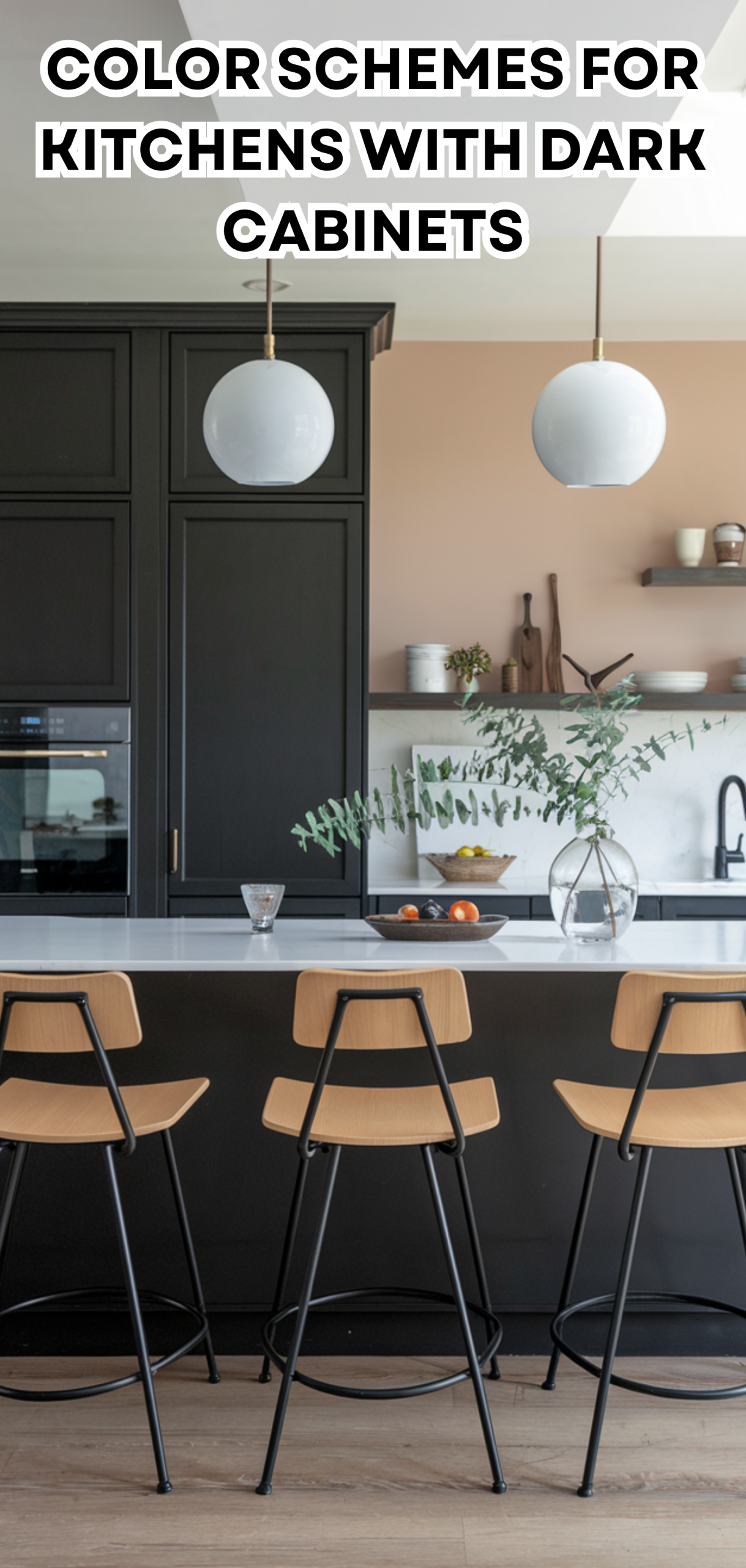 17 Inspiring Color Schemes for Kitchens With Dark Cabinets