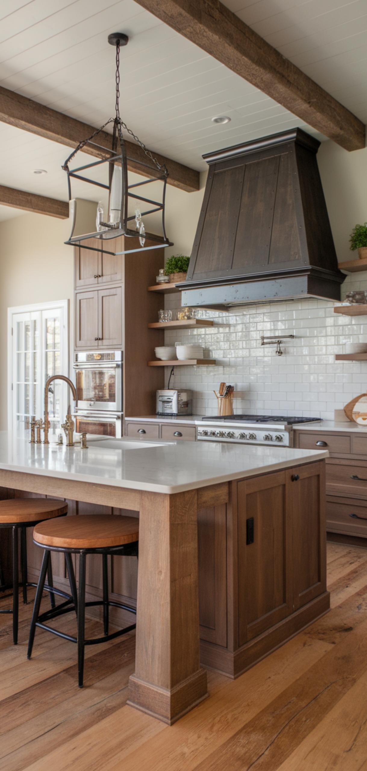 Amazing Trendy Brown Kitchen Cabinet Ideas