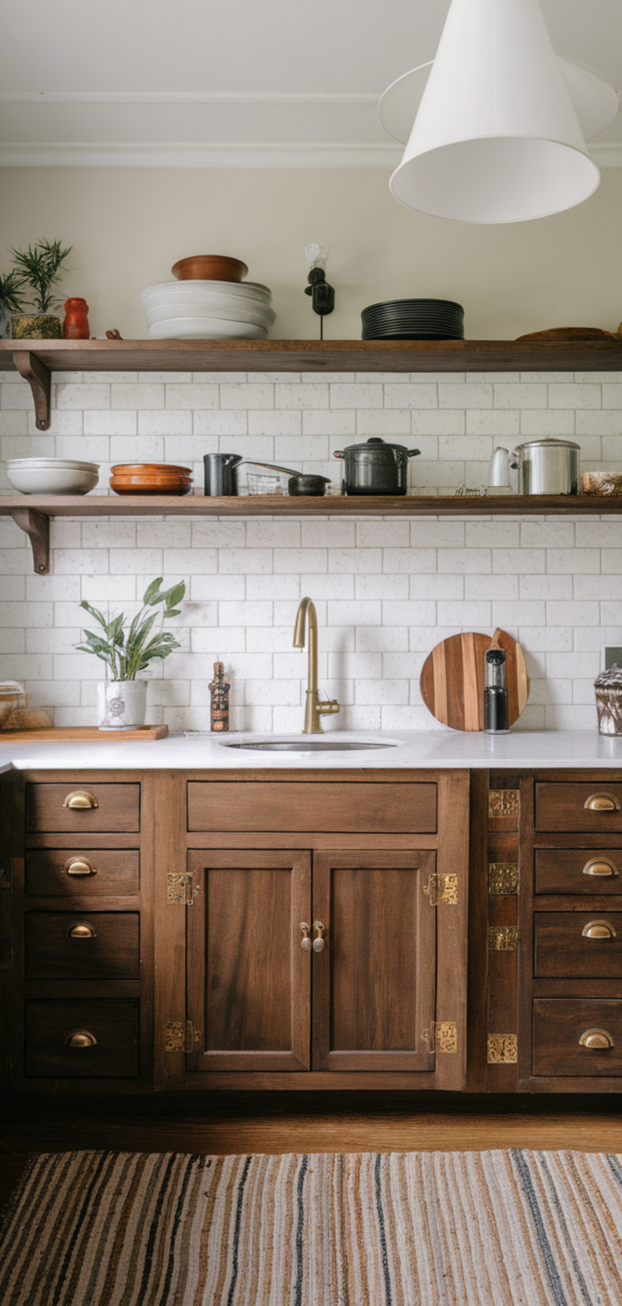 Amazing Trendy Brown Kitchen Cabinet Ideas