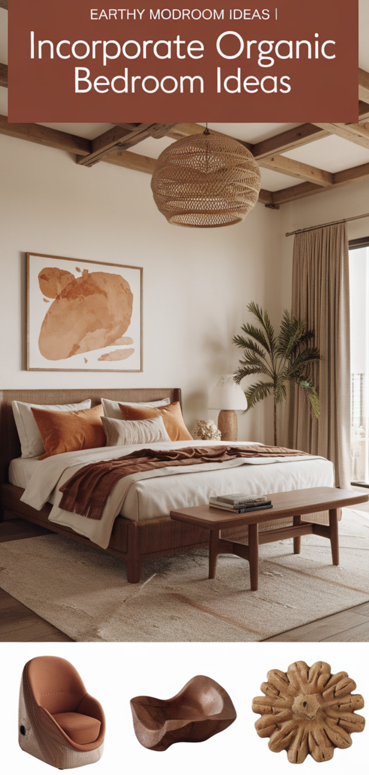 Easy Earthy Modern Bedroom Ideas