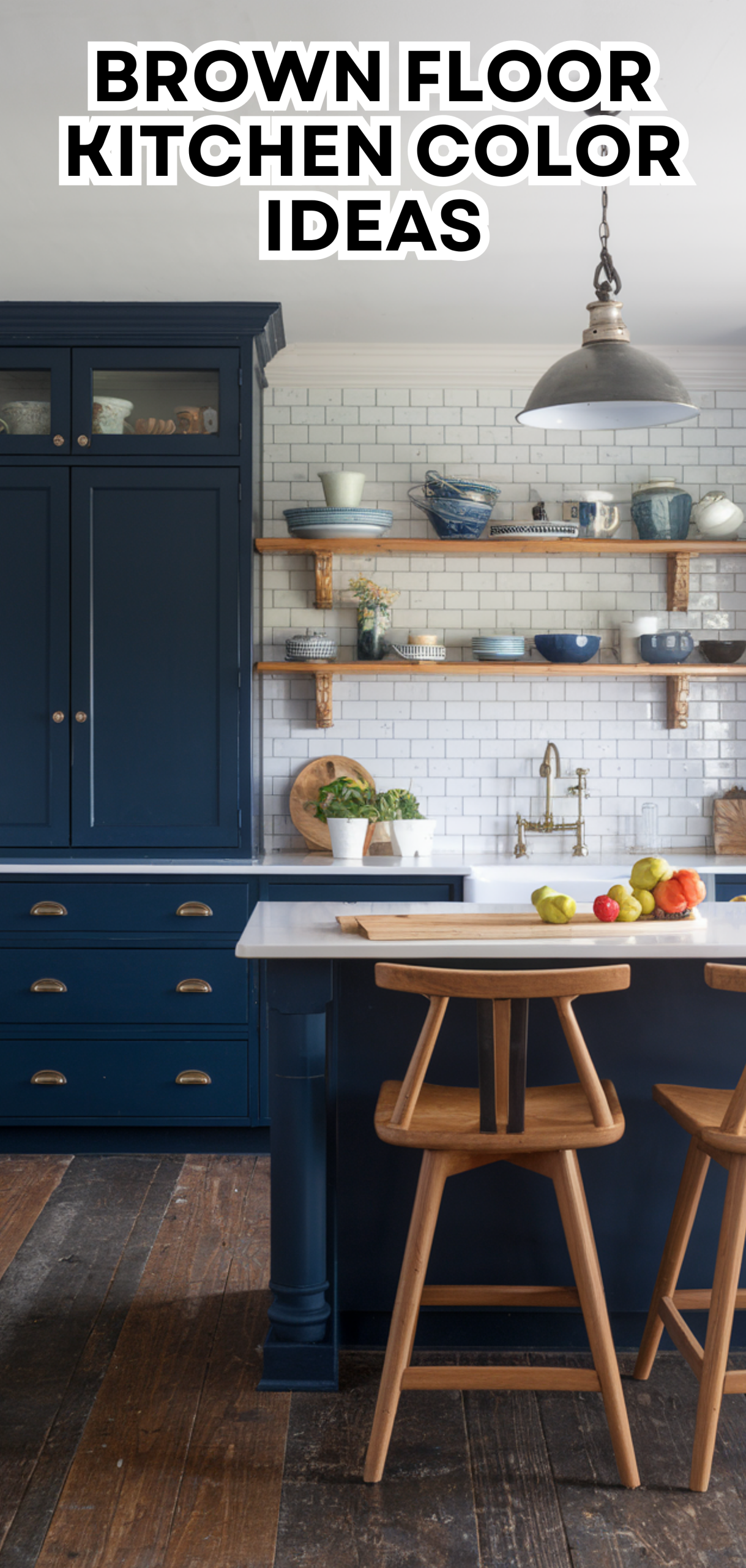 15 Best Brown Floor Kitchen Color Ideas
