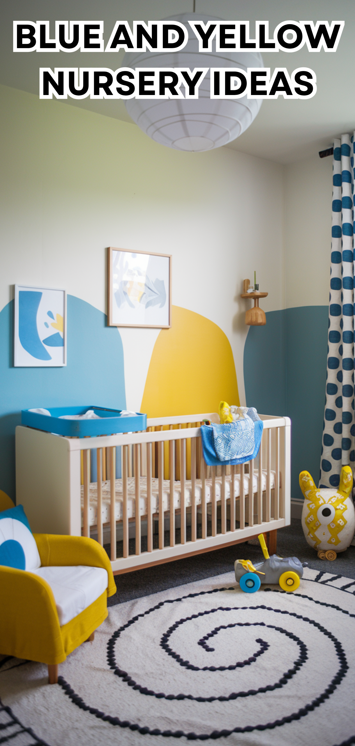 17 Amazing Blue and Yellow Nursery Ideas
