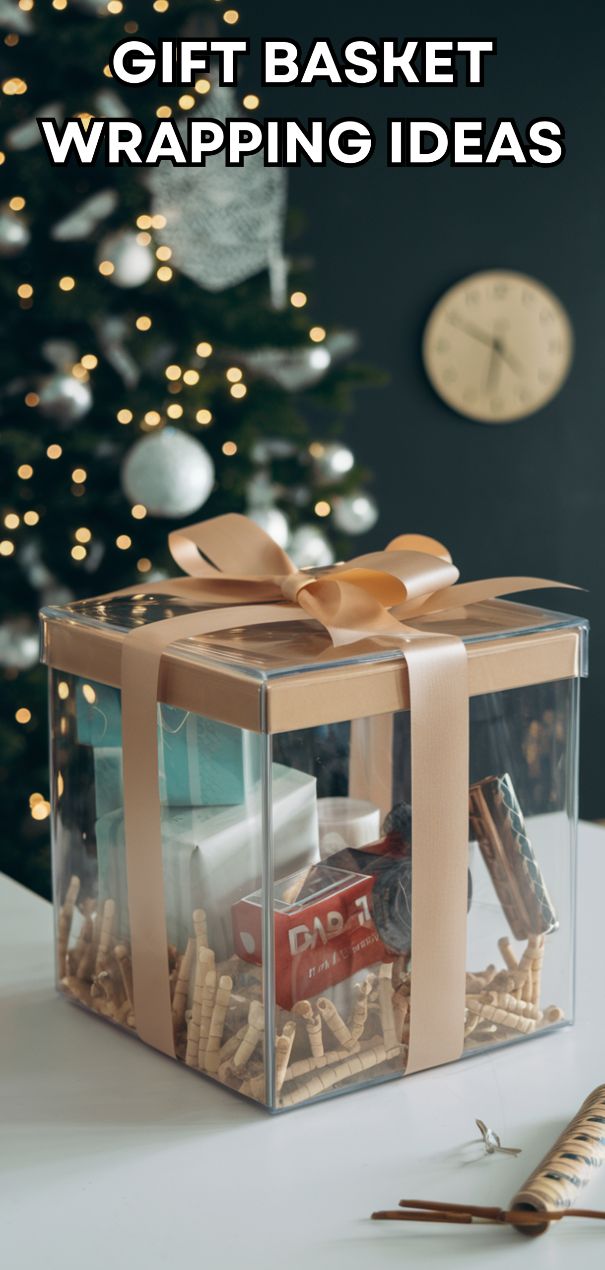 16 Creative Gift Basket Wrapping Ideas