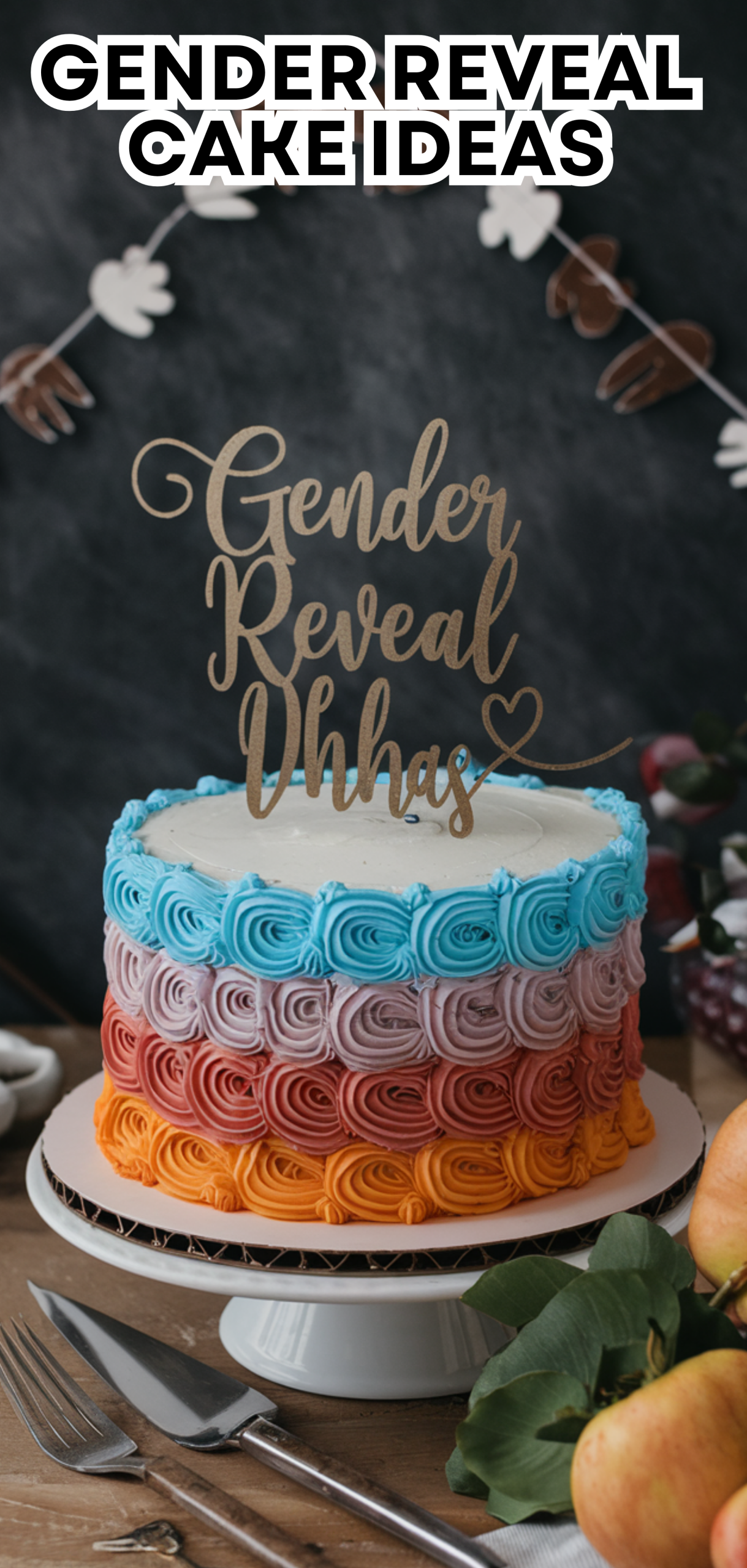Gender Reveal Cake Ideas