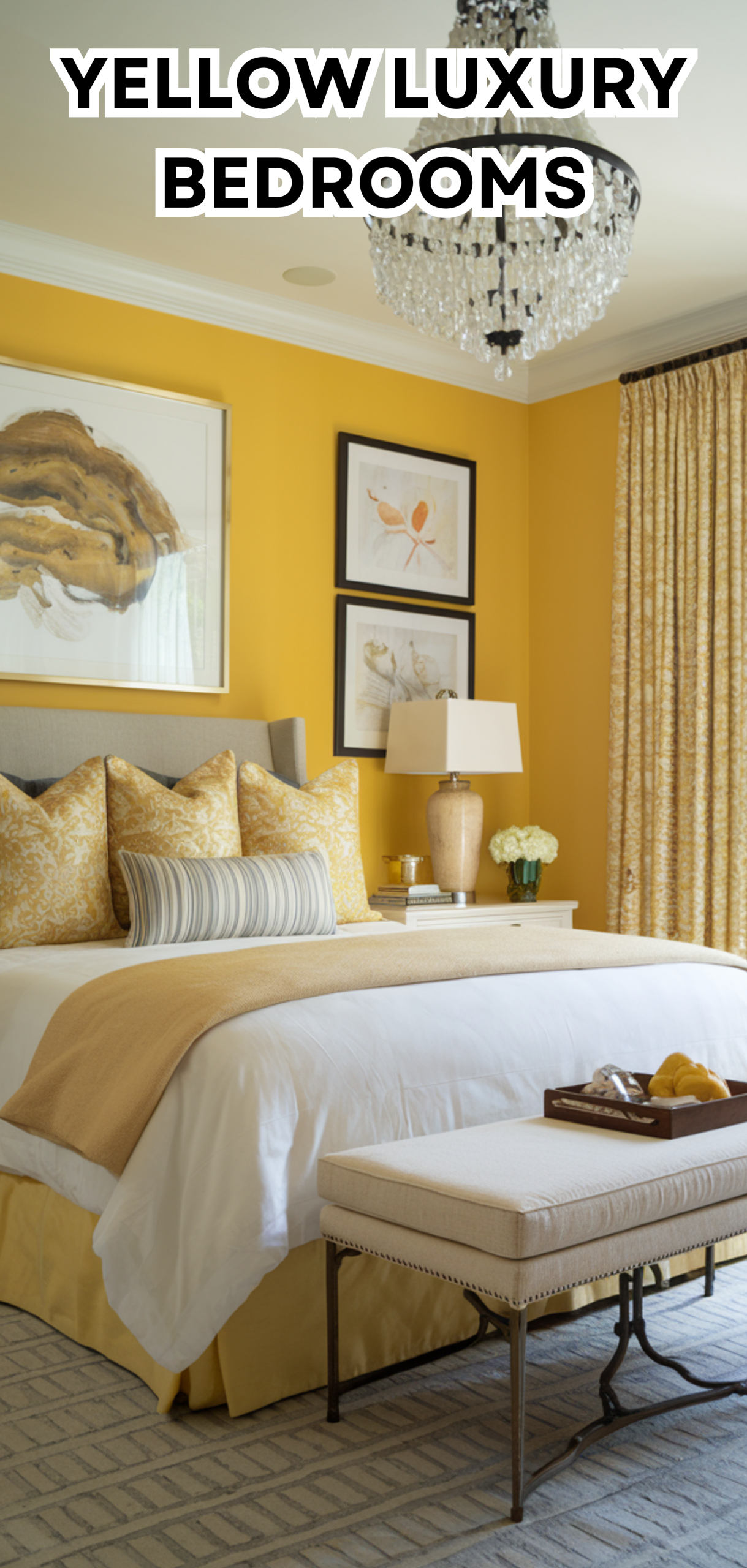17 Yellow Luxury Bedrooms That Feel Like a Retreat