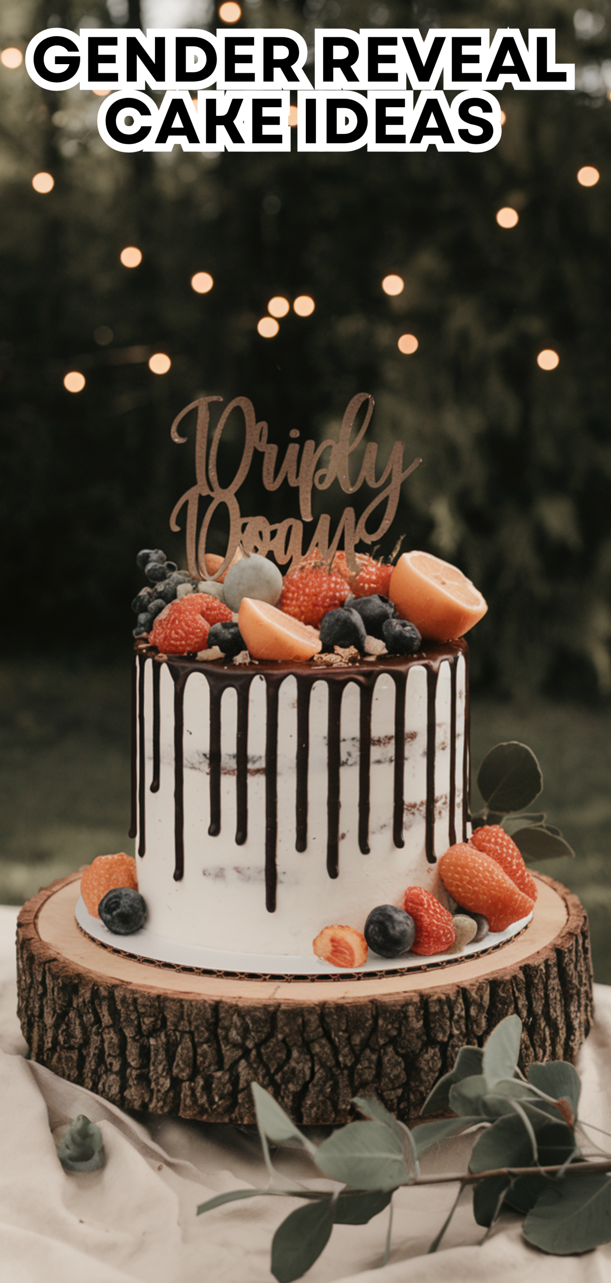 Gender Reveal Cake Ideas