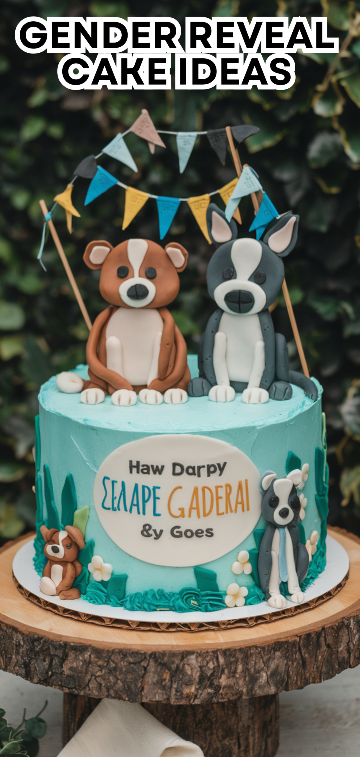 Gender Reveal Cake Ideas