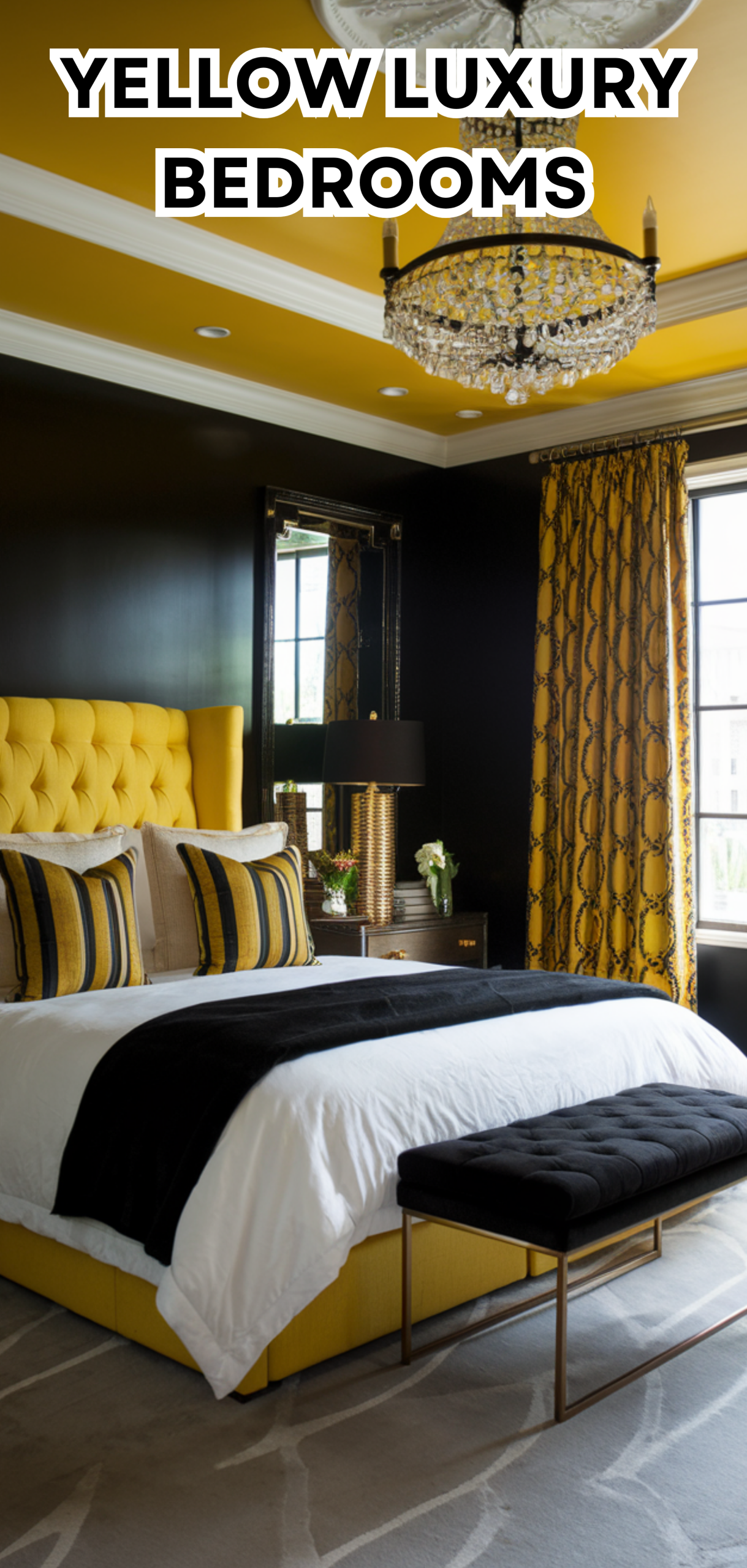 17 Yellow Luxury Bedrooms That Feel Like a Retreat
