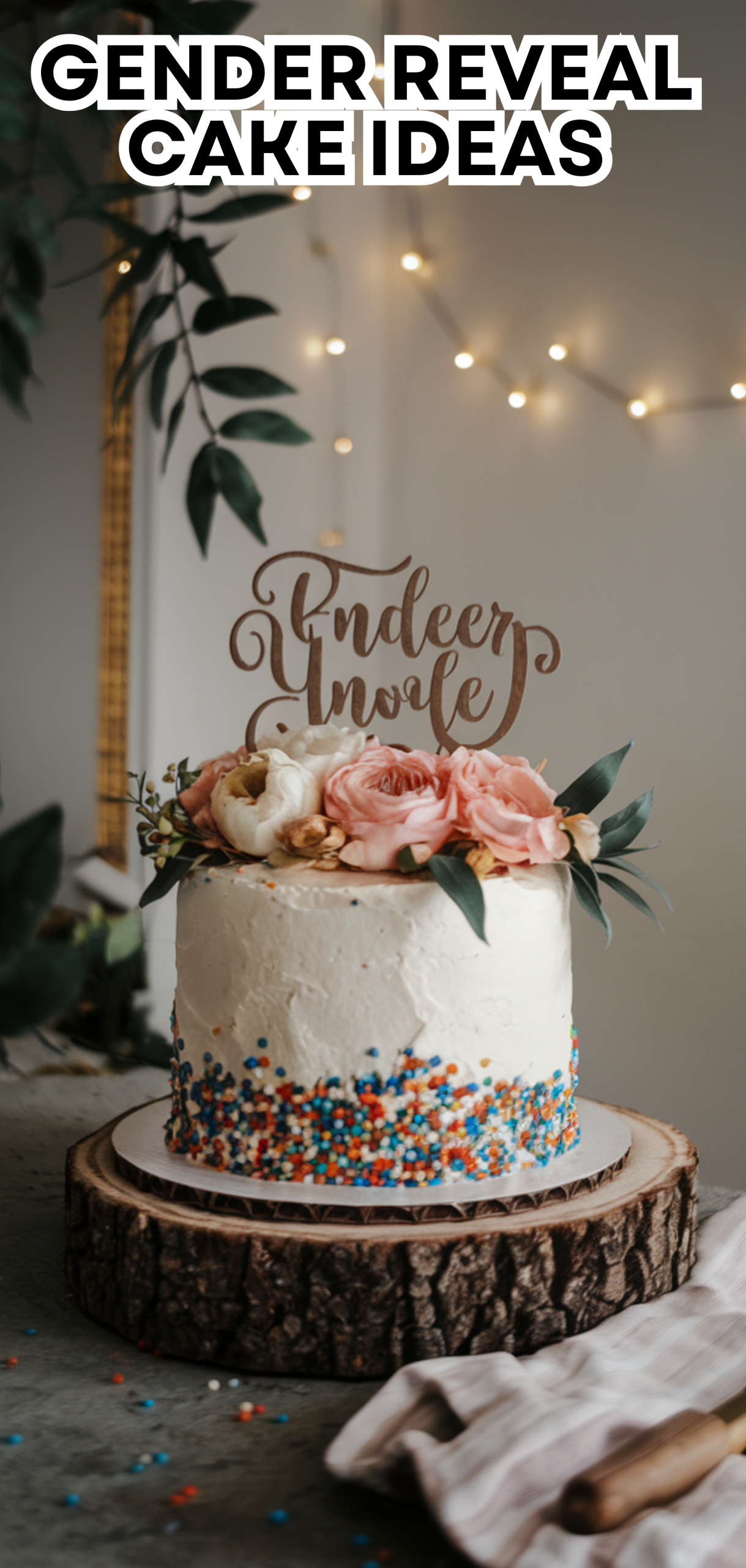 Gender Reveal Cake Ideas