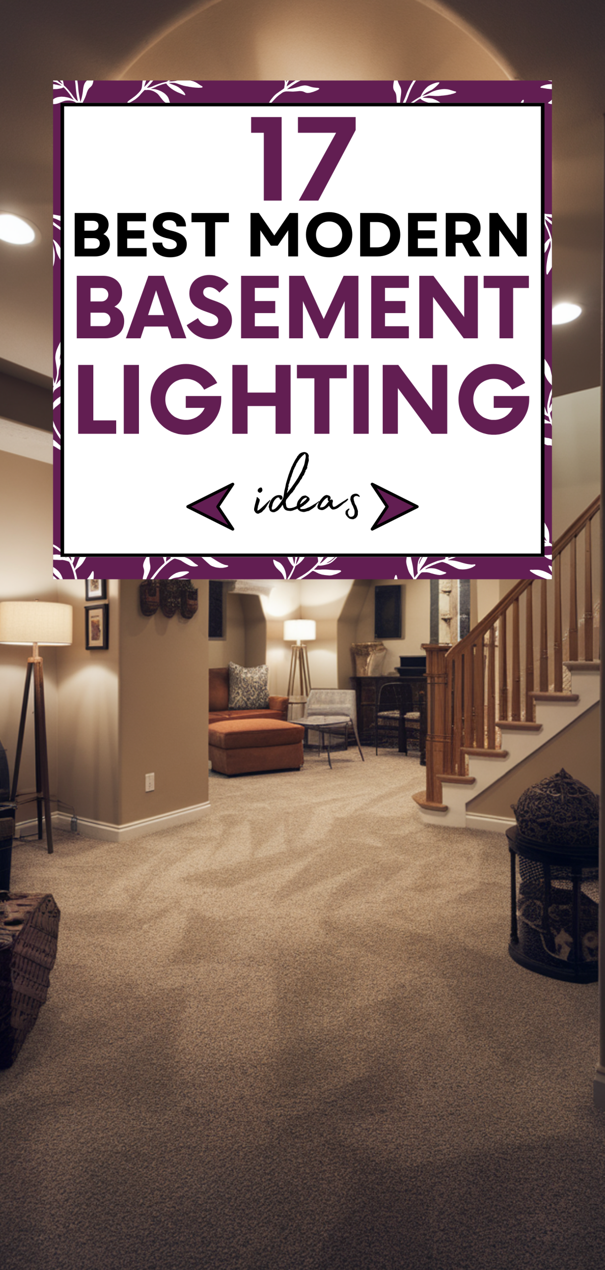 Best Modern Basement Lighting Ideas