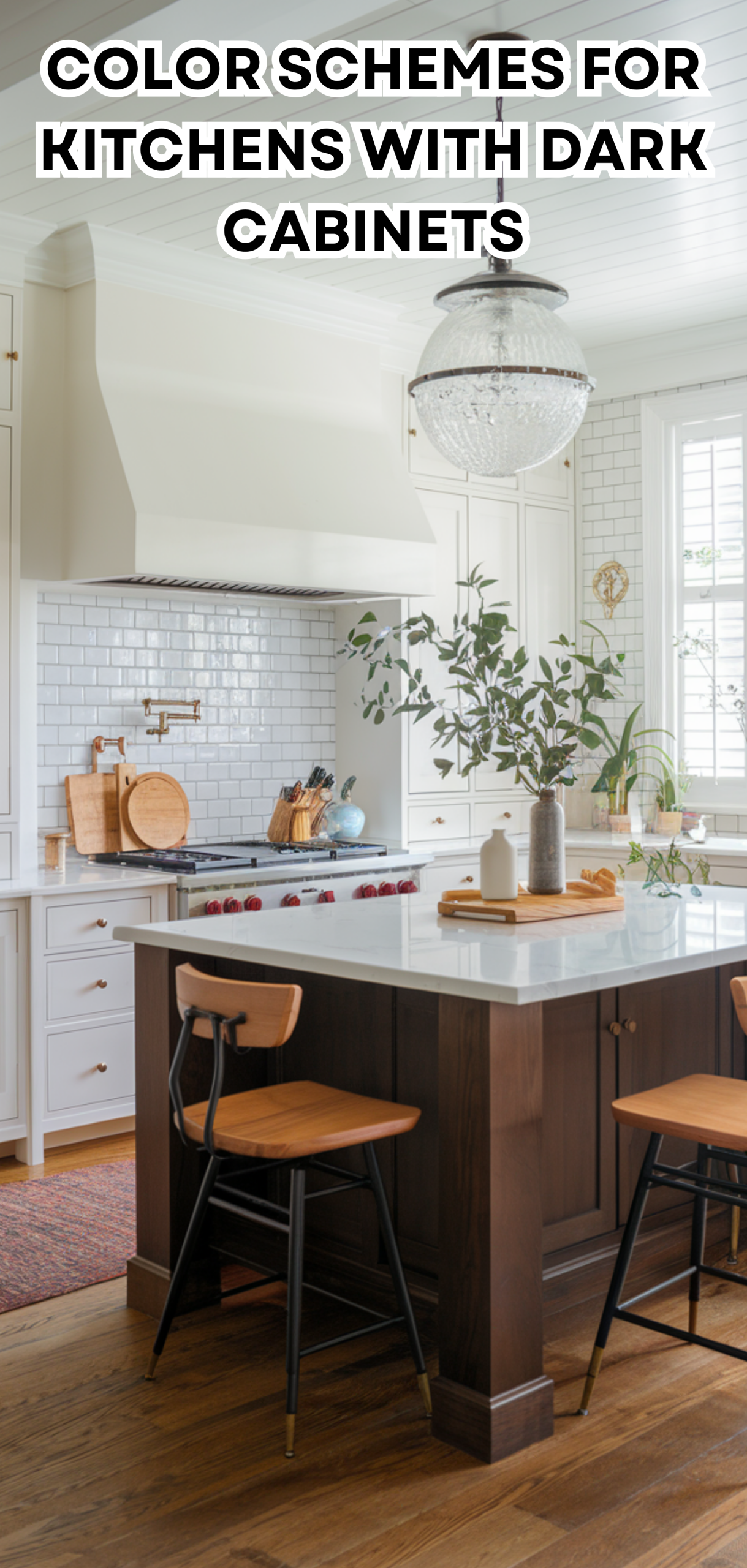 17 Inspiring Color Schemes for Kitchens With Dark Cabinets