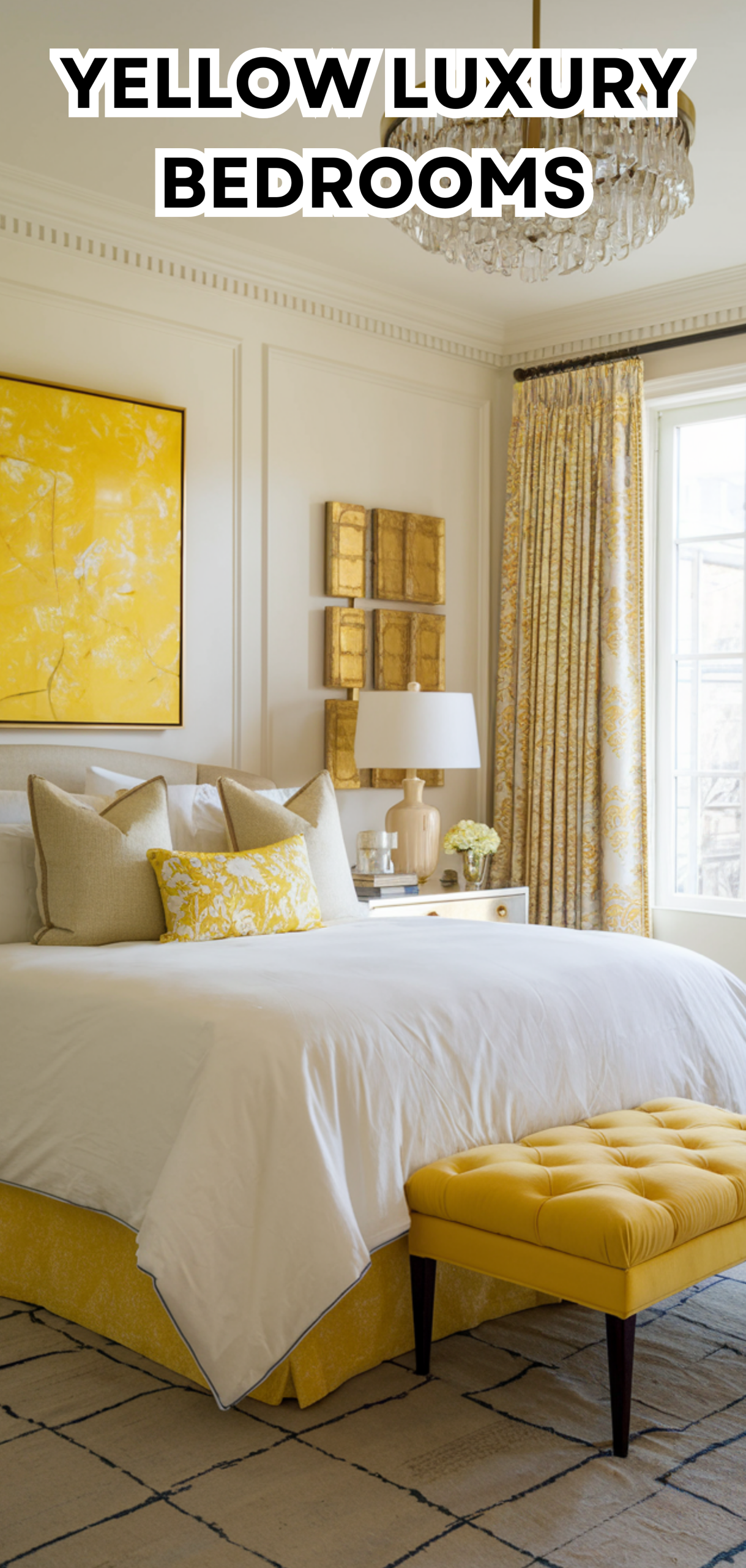 17 Yellow Luxury Bedrooms That Feel Like a Retreat
