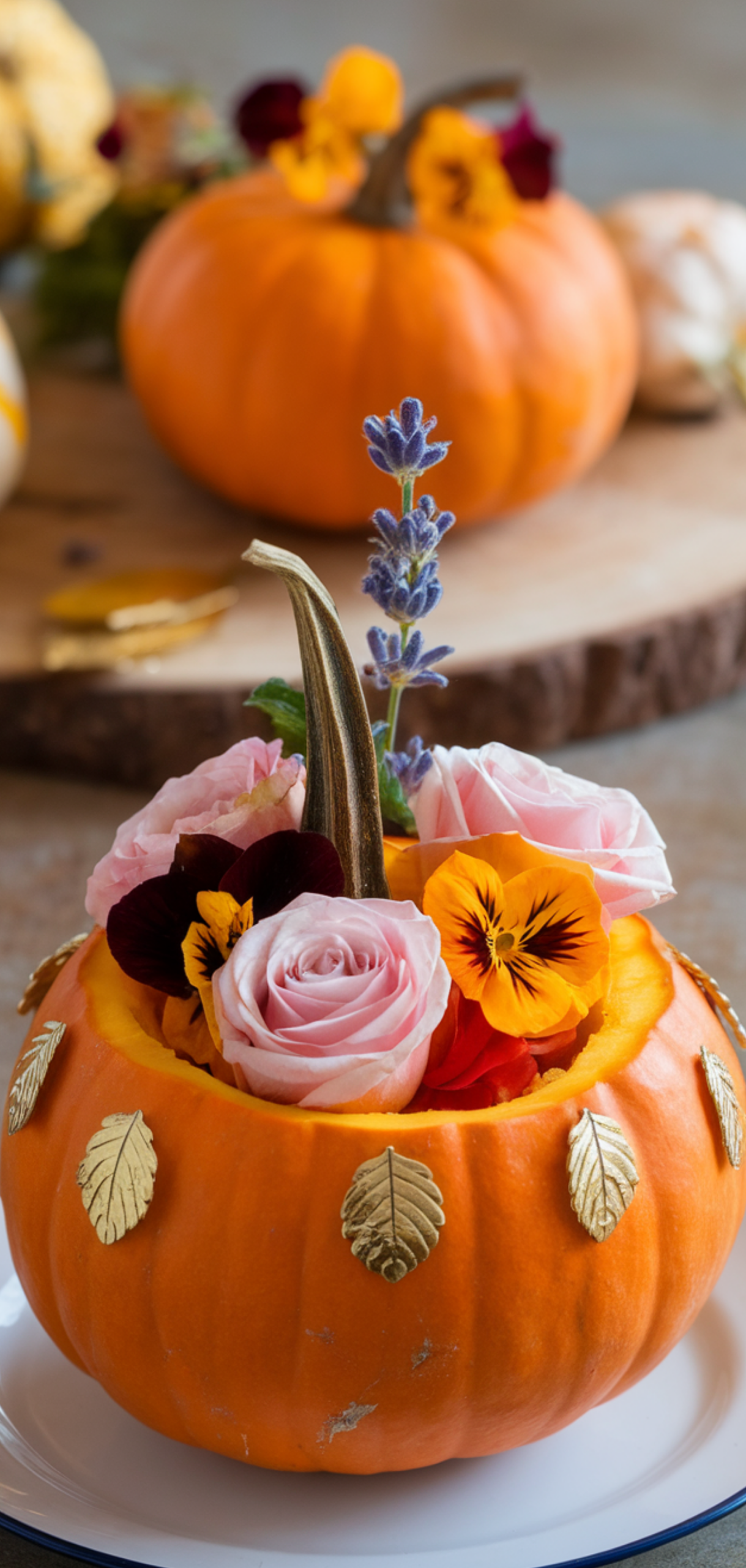 16 Stunning Pumpkin Arrangements Floral For Centerpieces

