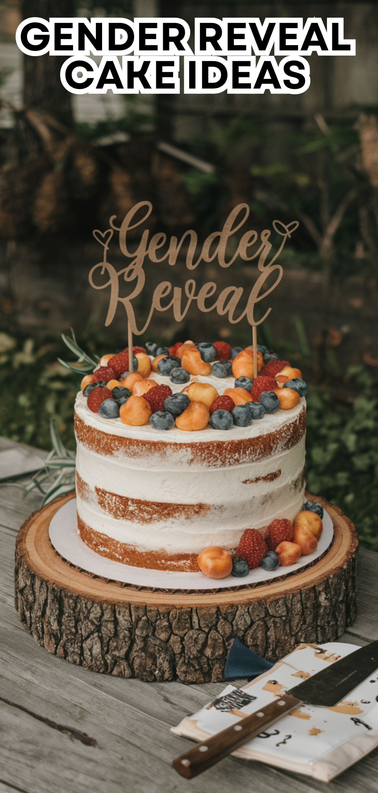 Gender Reveal Cake Ideas