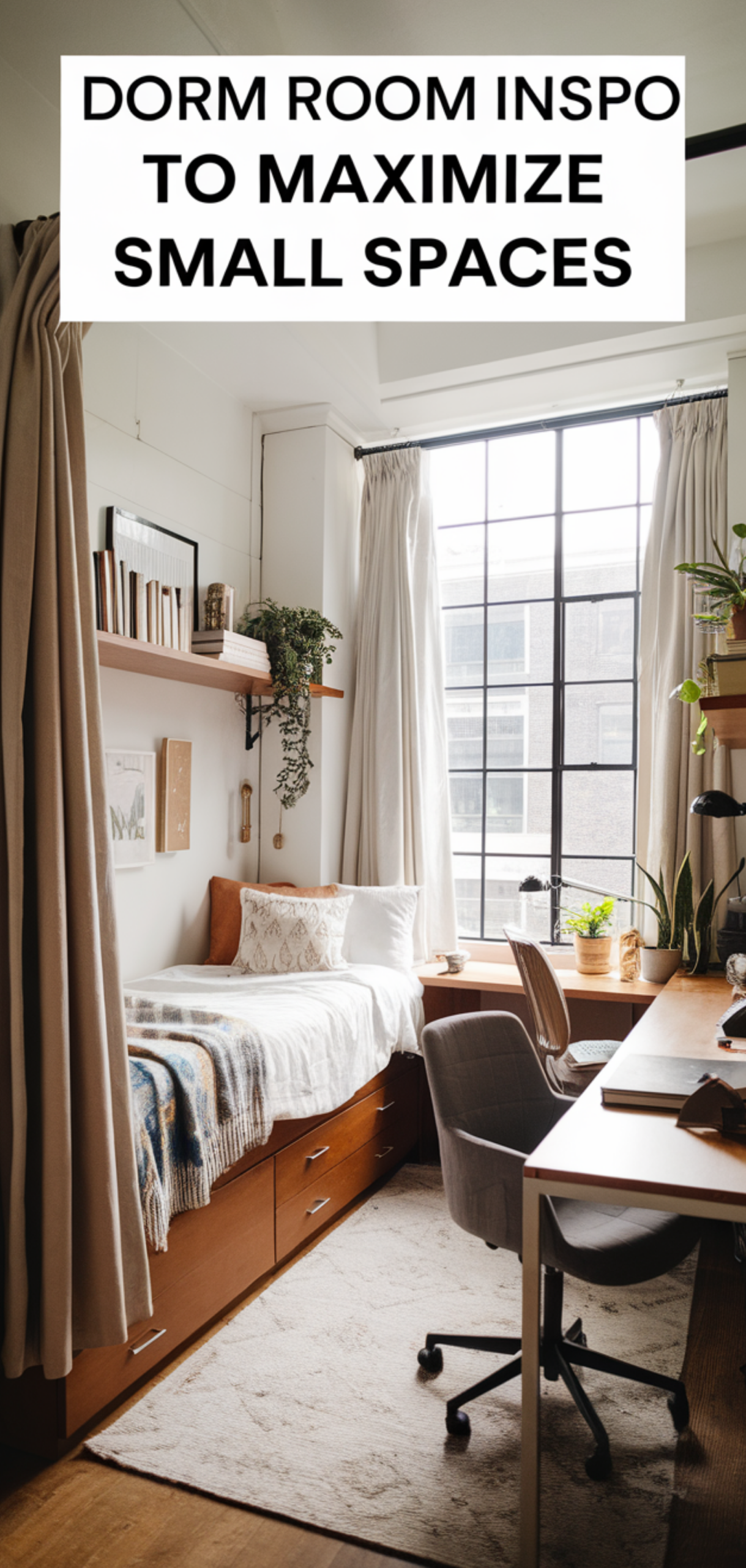 Stunning Dorm Room Inspo To Maximize Small Spaces