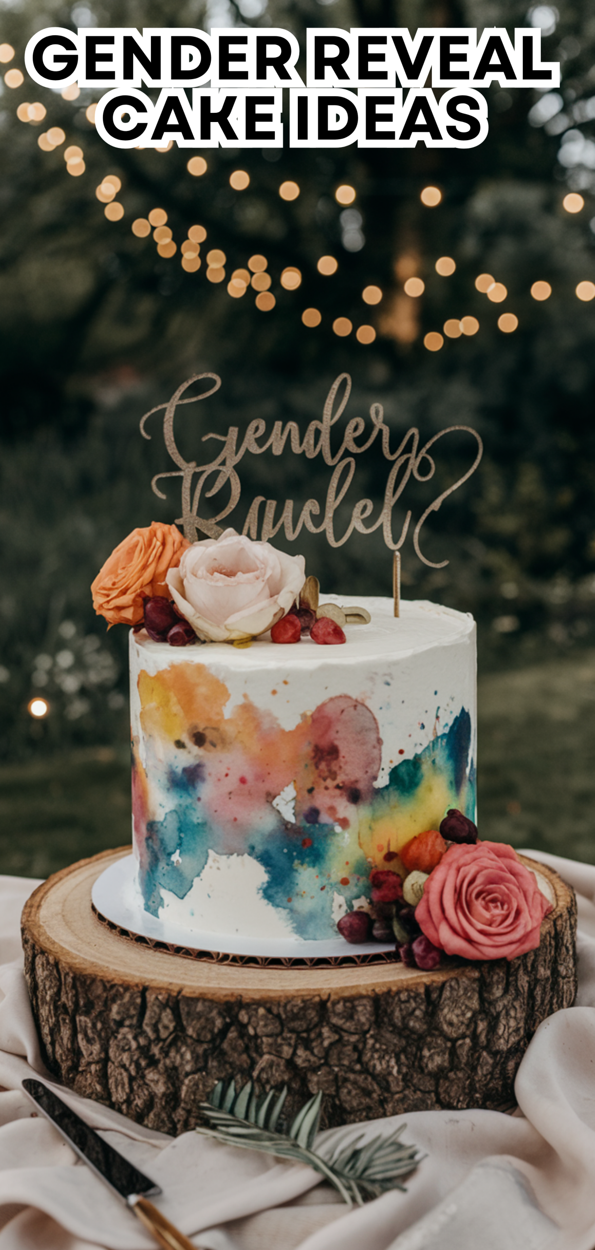 Gender Reveal Cake Ideas