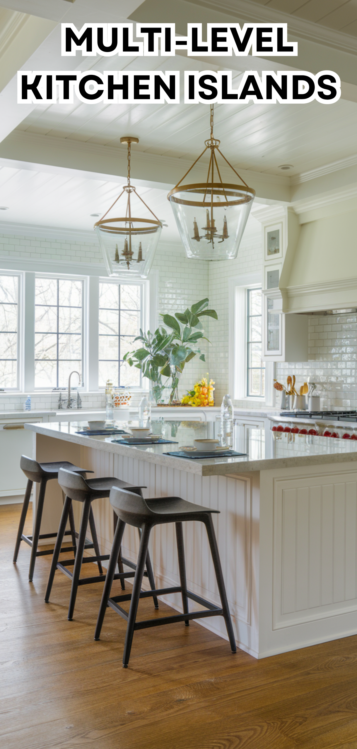 16 Stunning Multi-Level Kitchen Islands Designs
