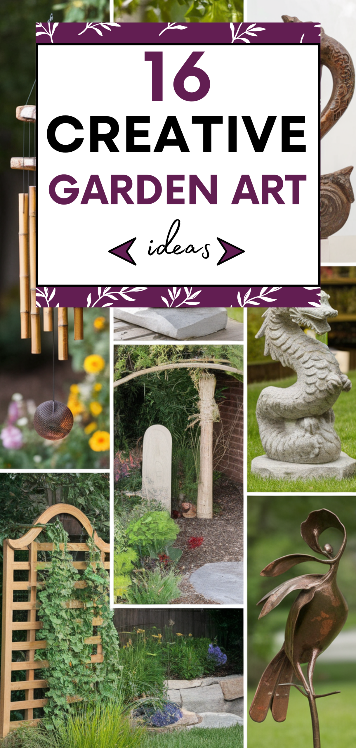 Creative Garden Art Ideas