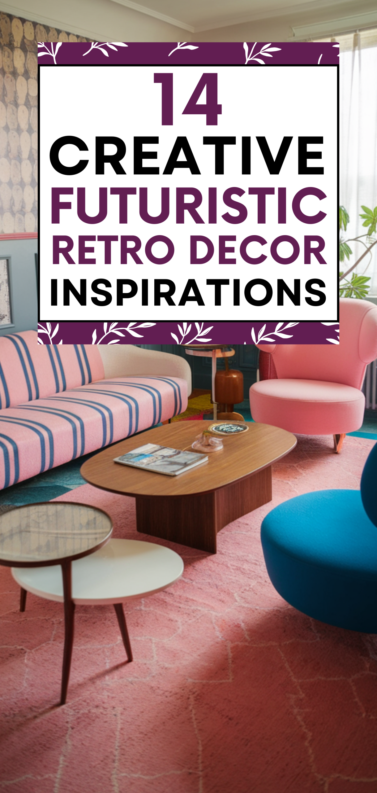 Creative Futuristic Retro Decor Inspirations