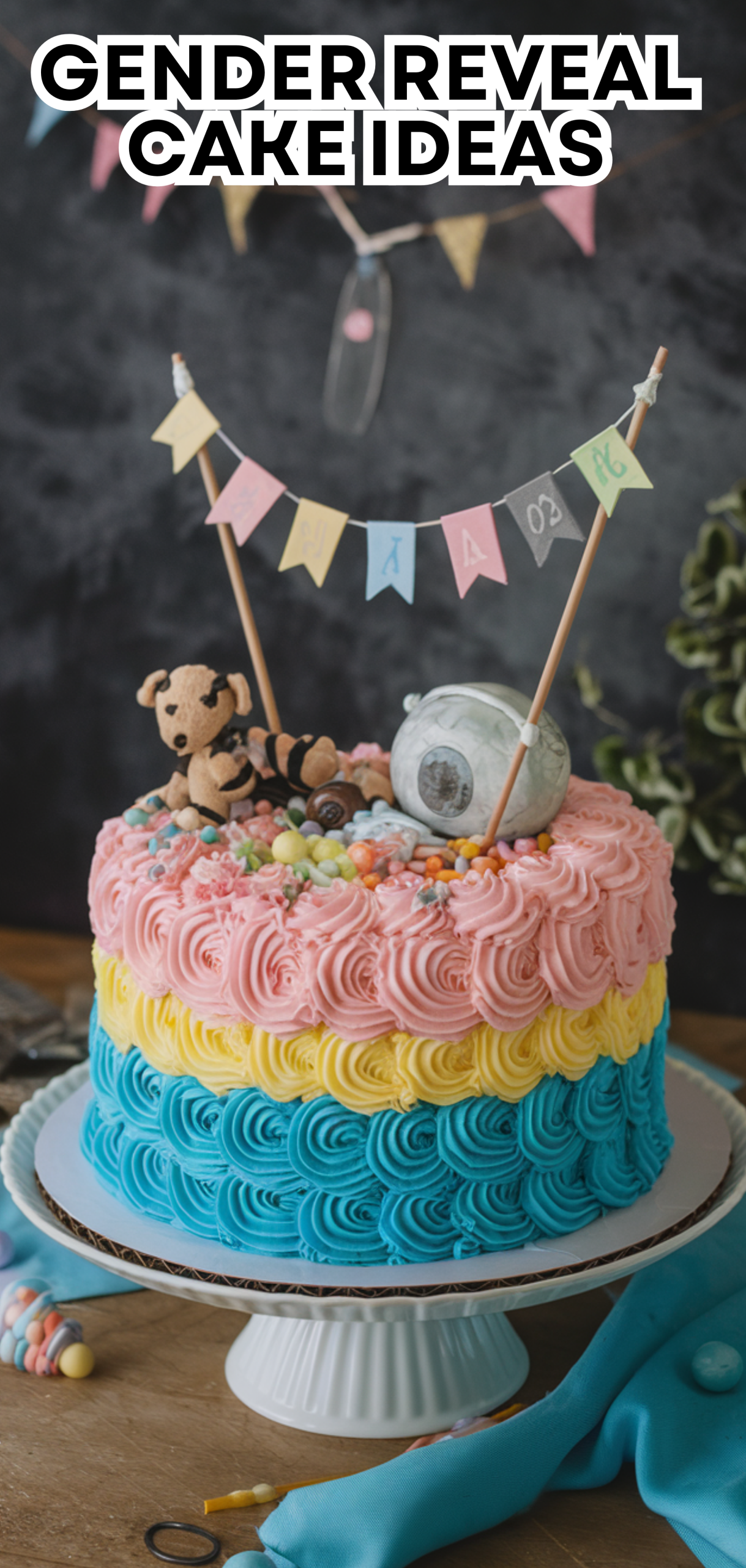 Gender Reveal Cake Ideas: