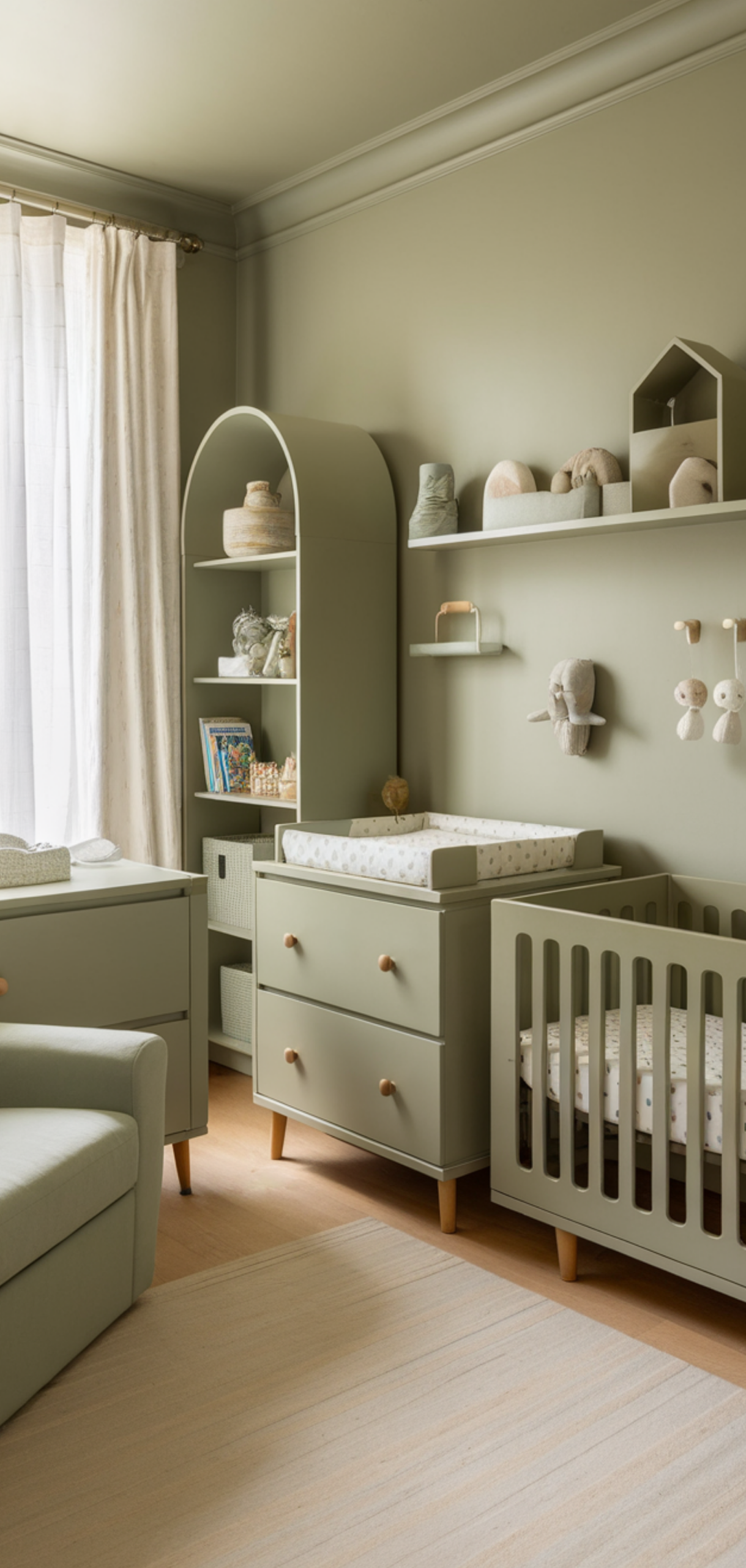 Inspiring Sage Green Nursery Ideas