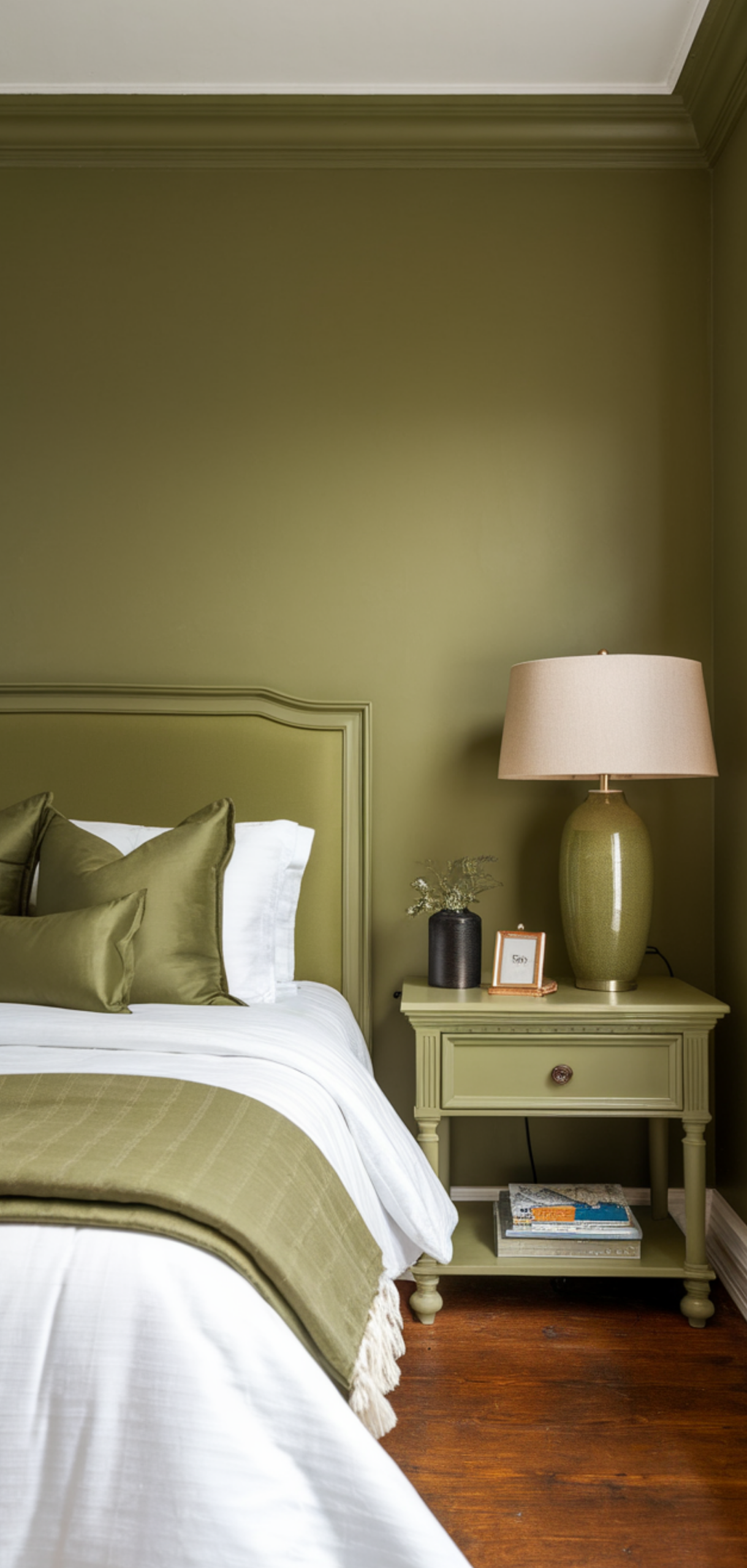 Best Olive Green Bedroom Ideas