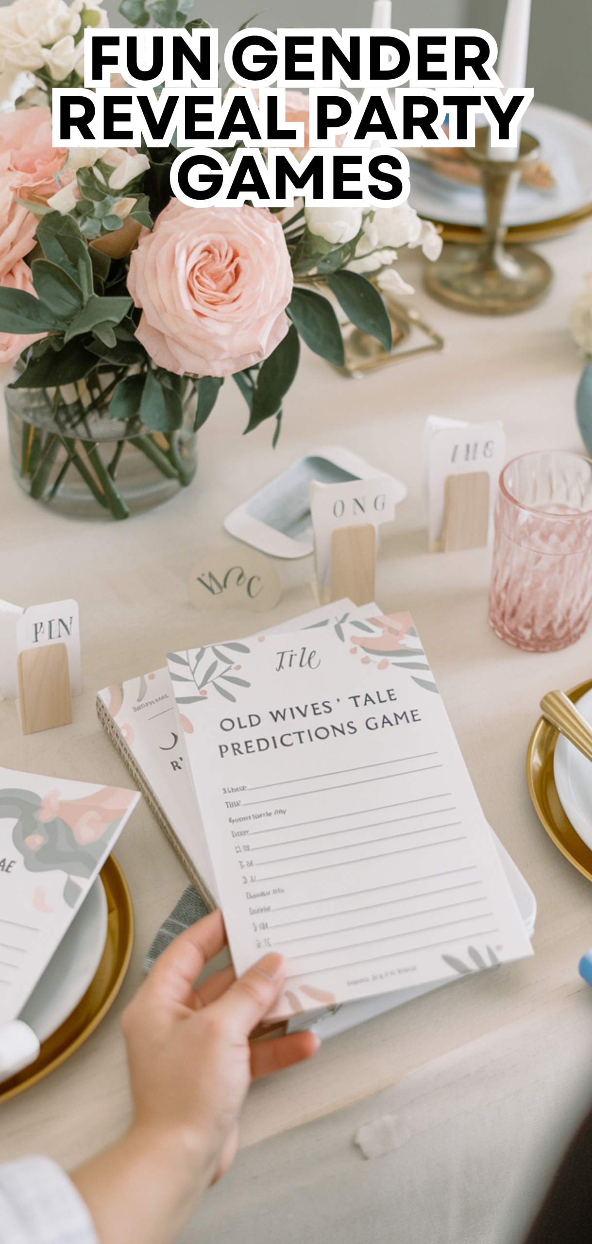 17 Super Fun Gender Reveal Party Games