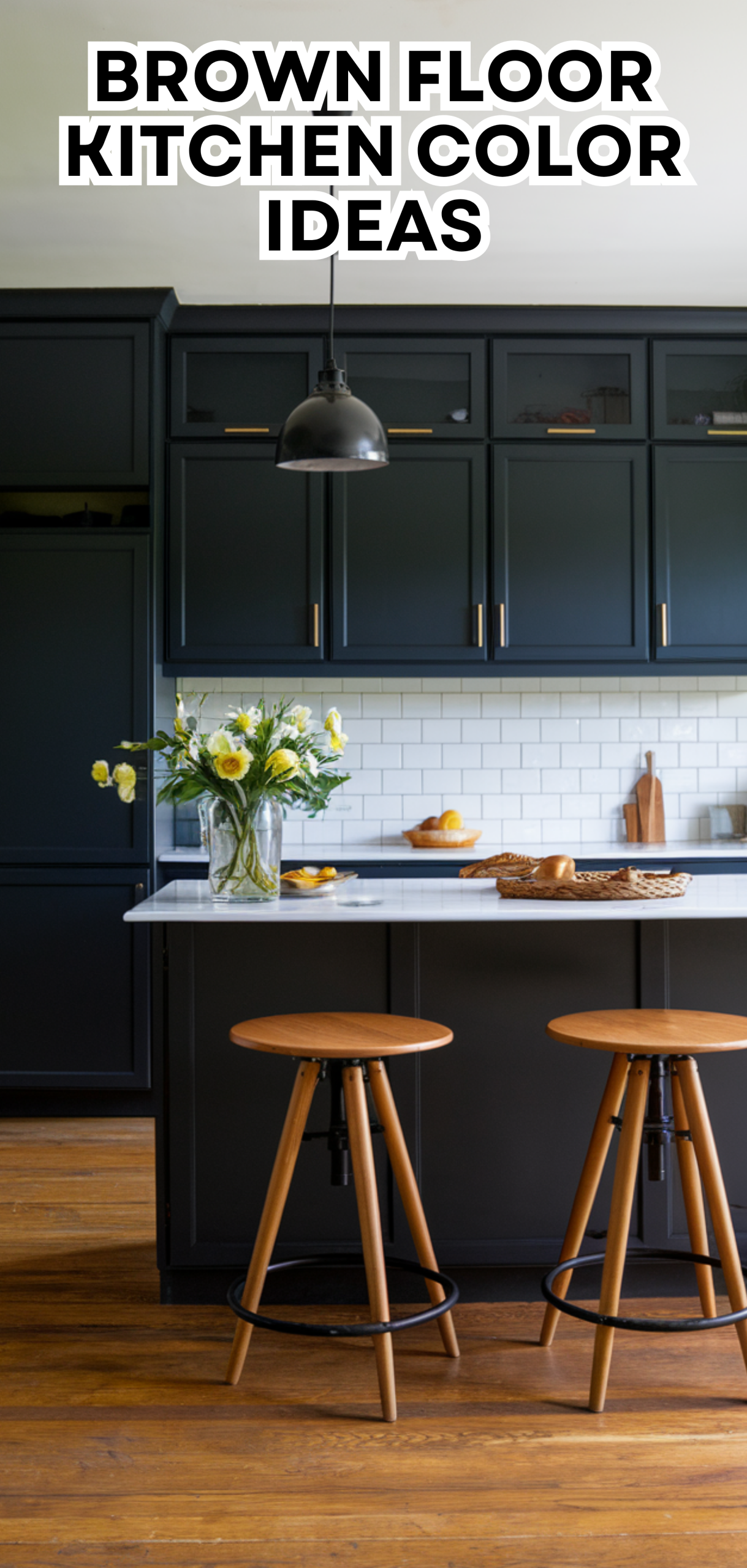 15 Best Brown Floor Kitchen Color Ideas
