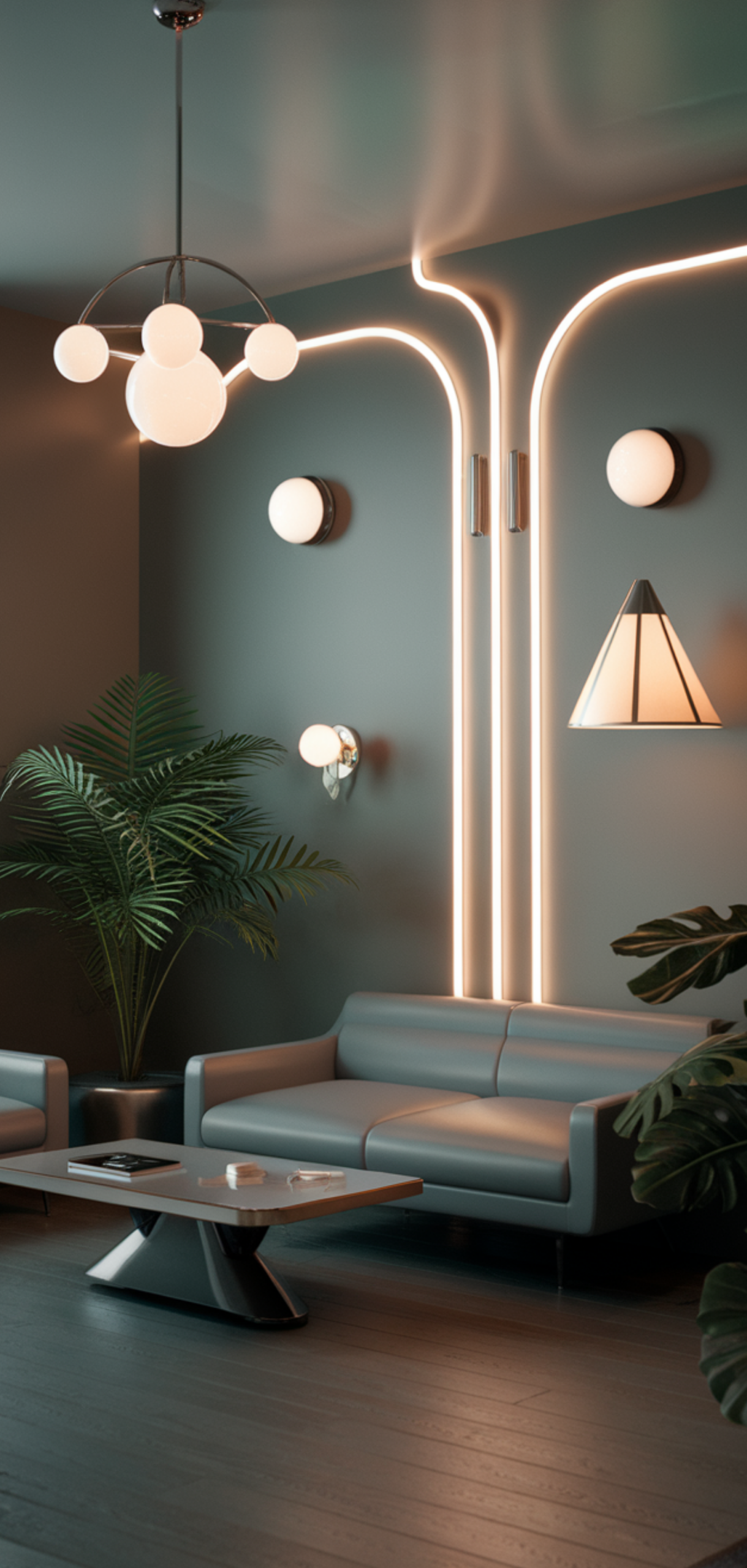 Creative Futuristic Retro Decor Inspirations