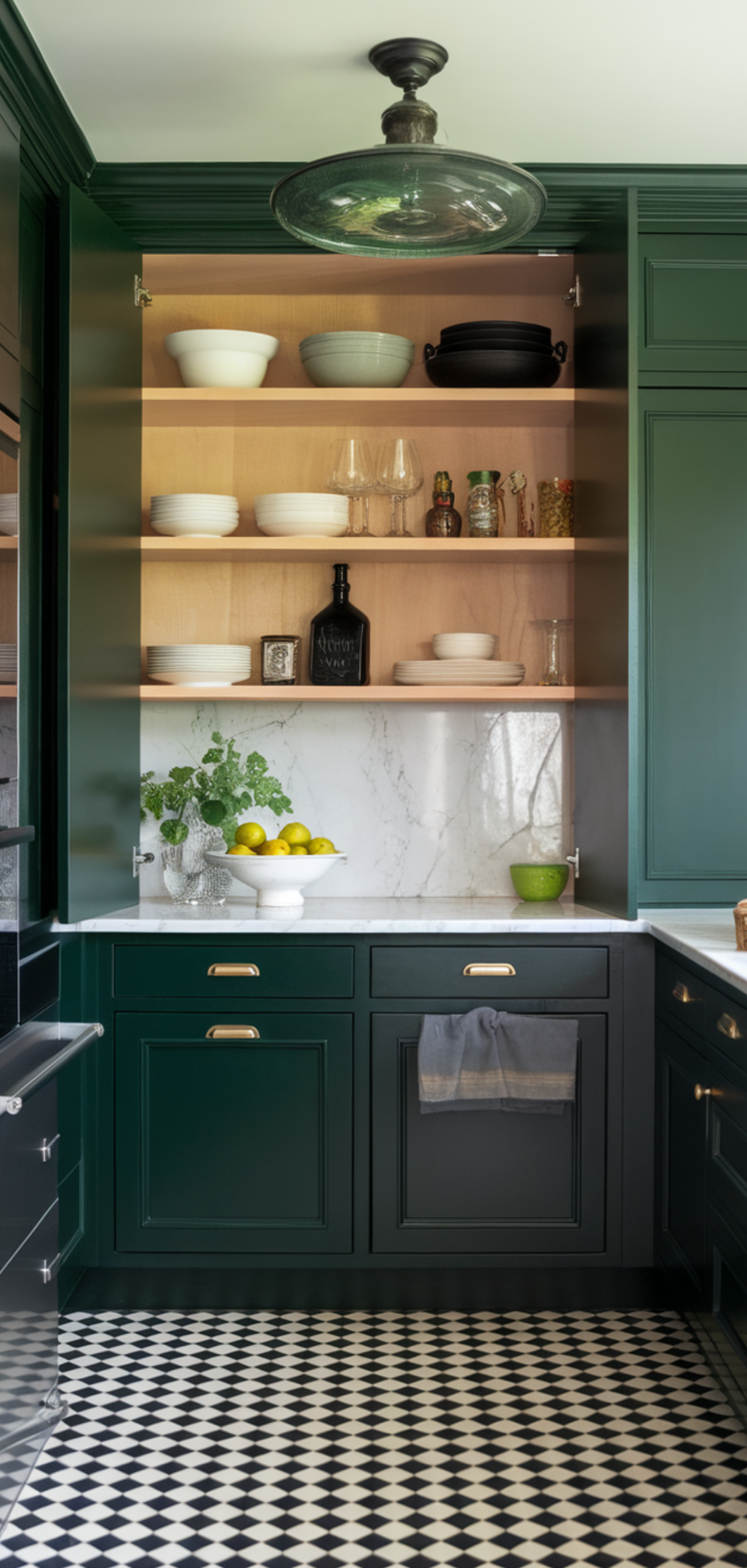 Best Georgeous Green and Black Kitchen Ideas