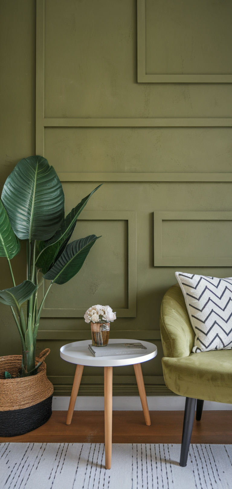 Image showcasing 16 Amazing Olive Green Apartment Decor Trends You need to try - My Home ...
