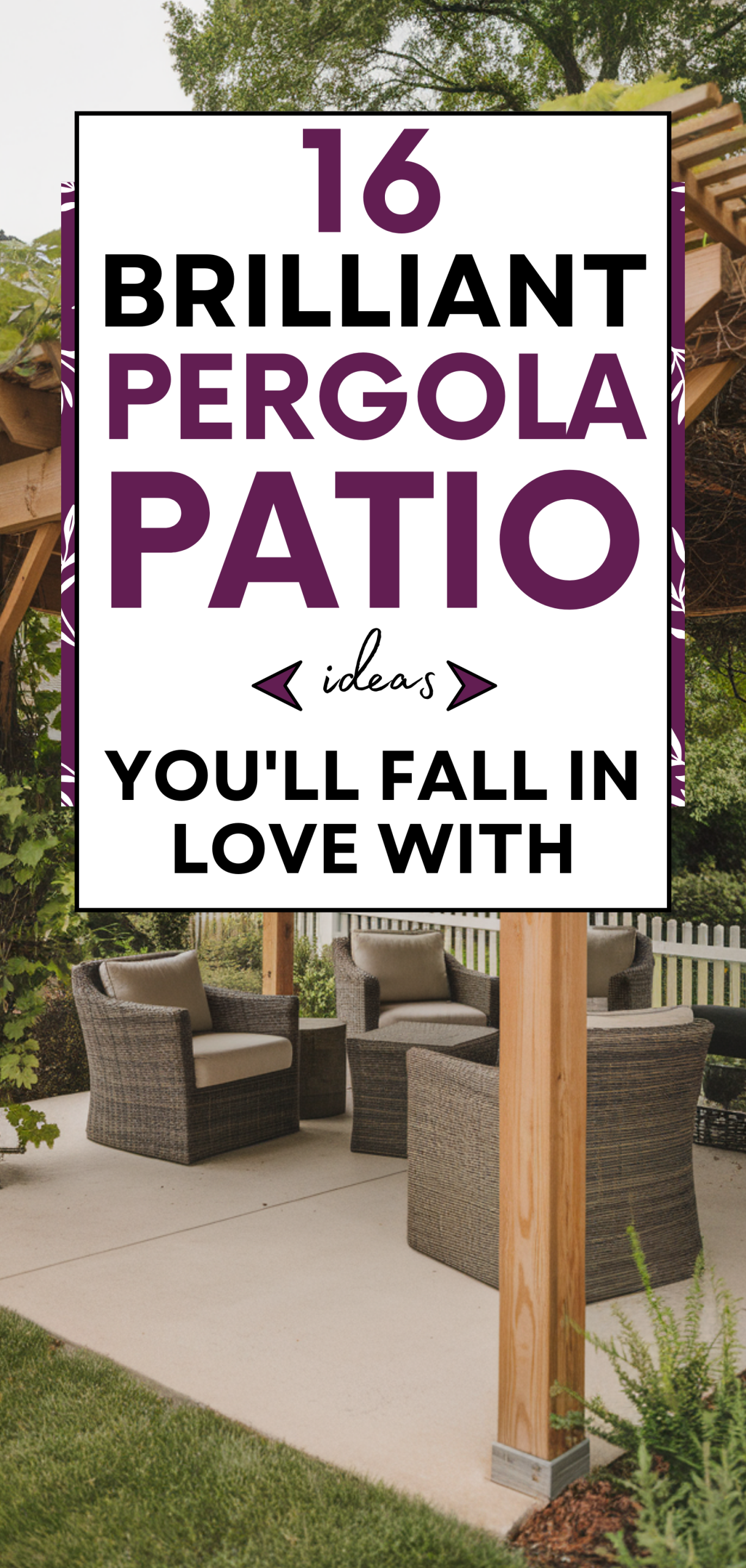 Pergola Patio Ideas You'll Fall in Love With