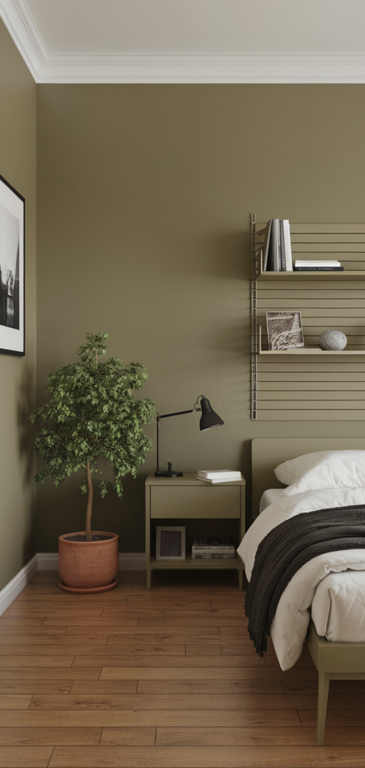 Best Olive Green Bedroom Ideas