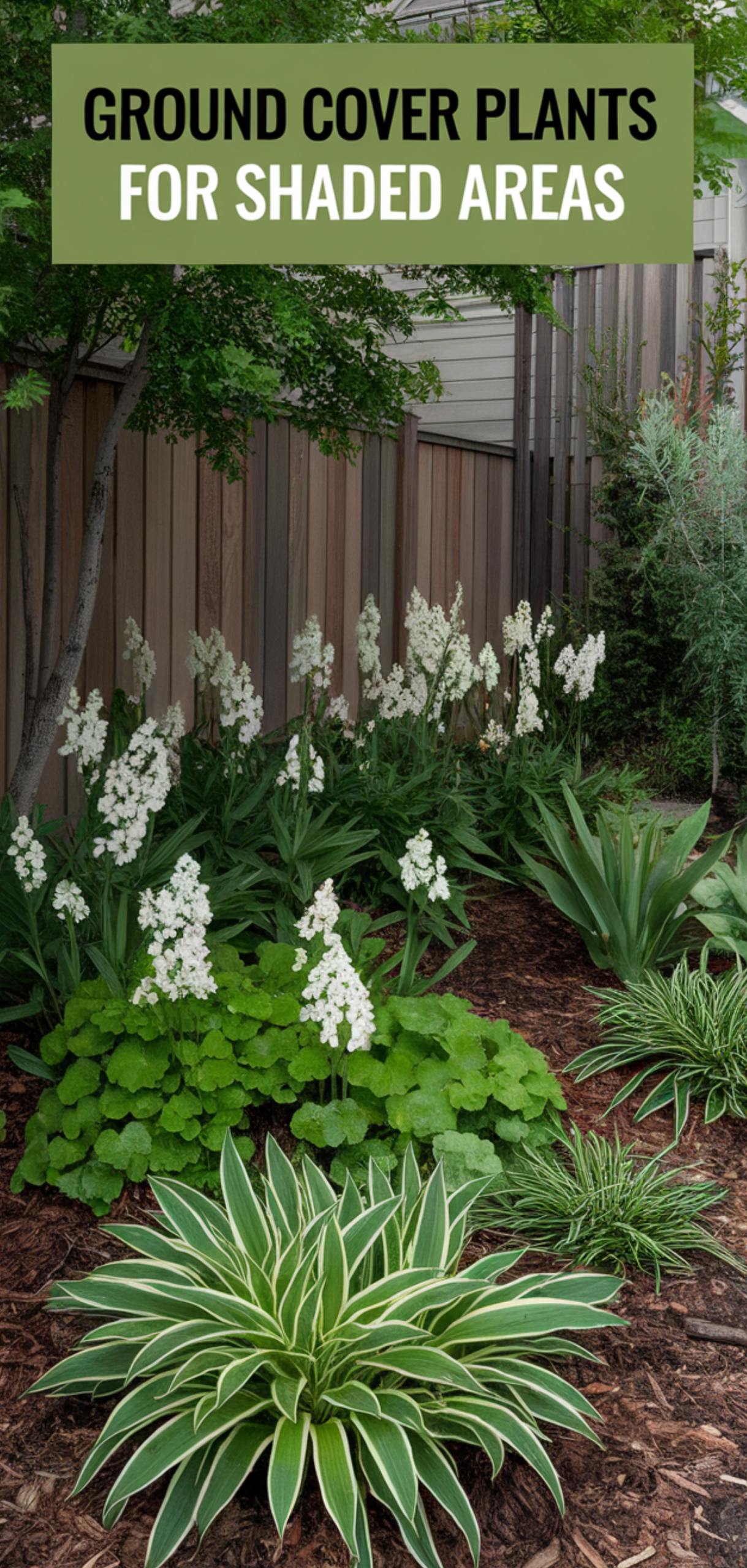 Best Ground Cover Plants for Shaded Areas