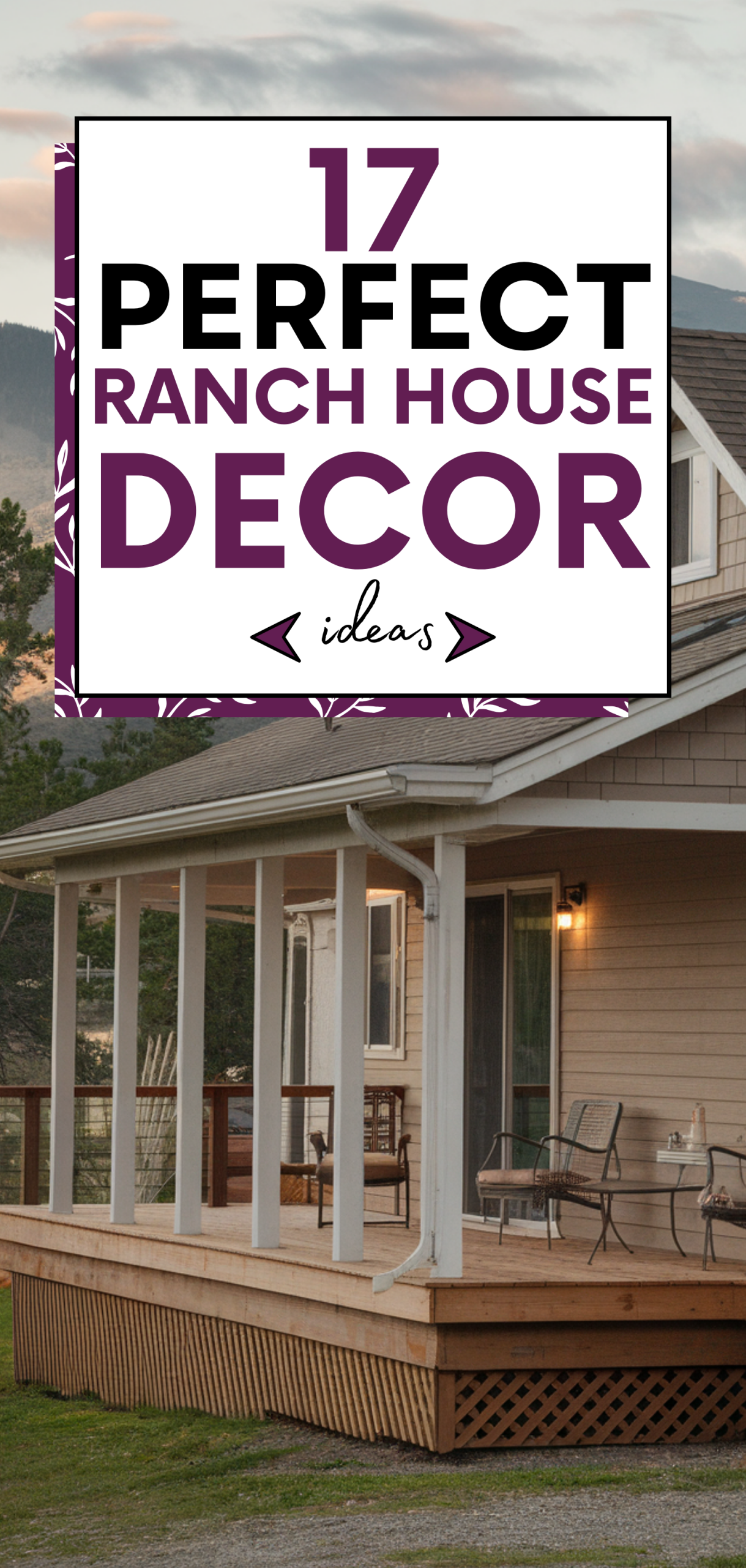 Perfect Ranch House Decor Ideas