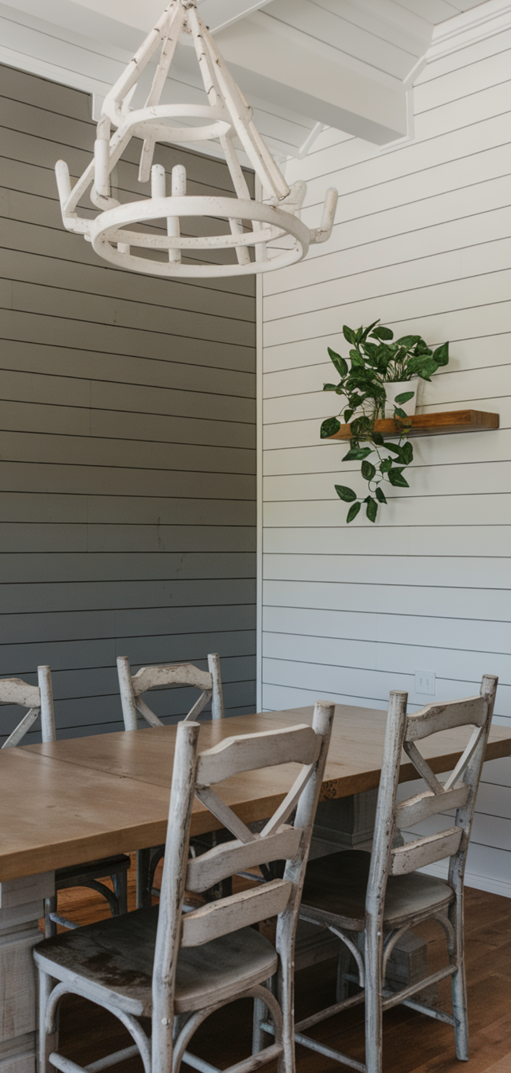 Easy Shiplap Dining Room Ideas