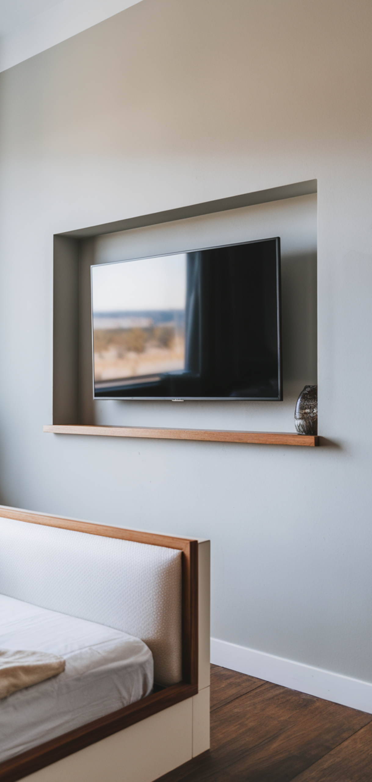 Perfect TV on Wall Ideas in Bedroom