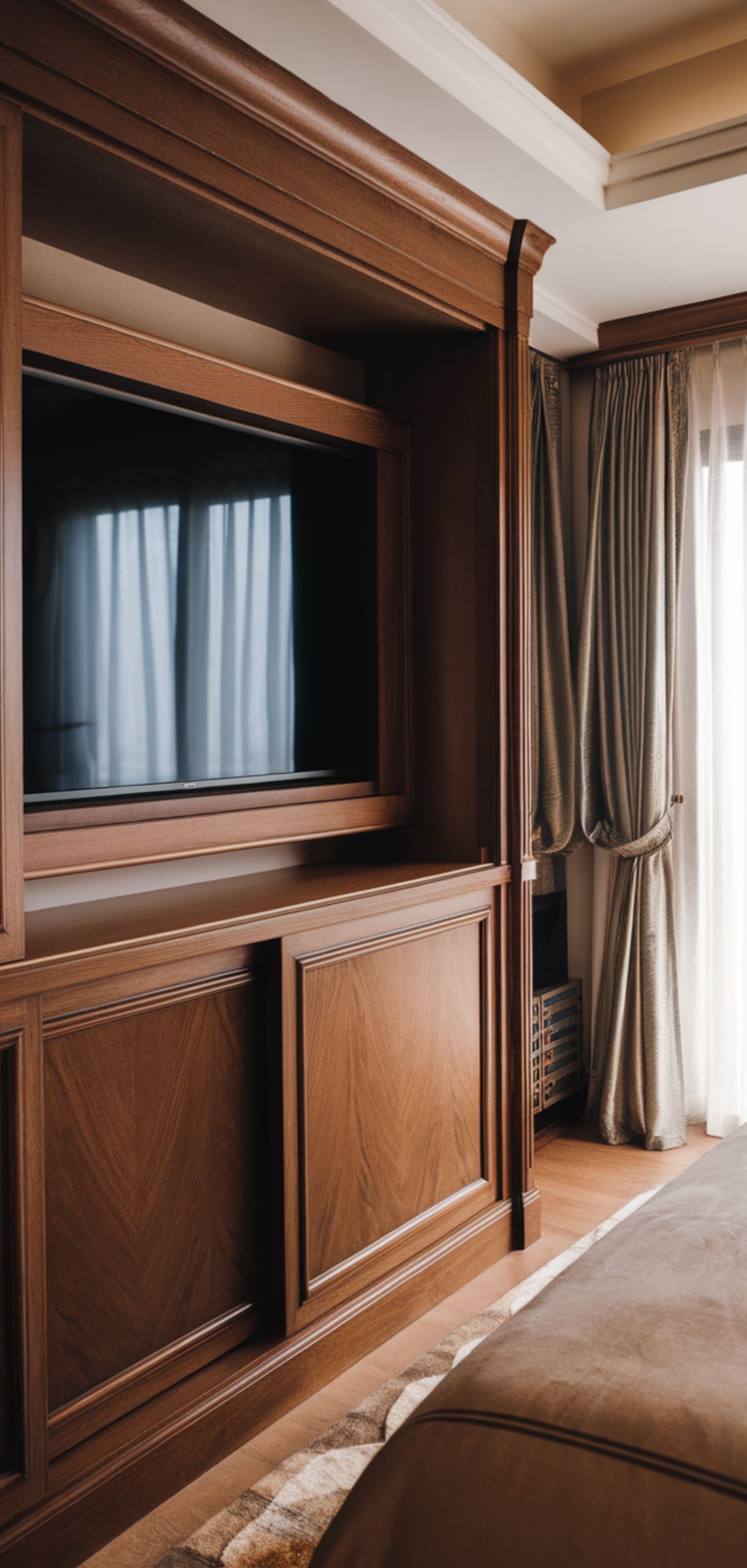 Perfect TV on Wall Ideas in Bedroom