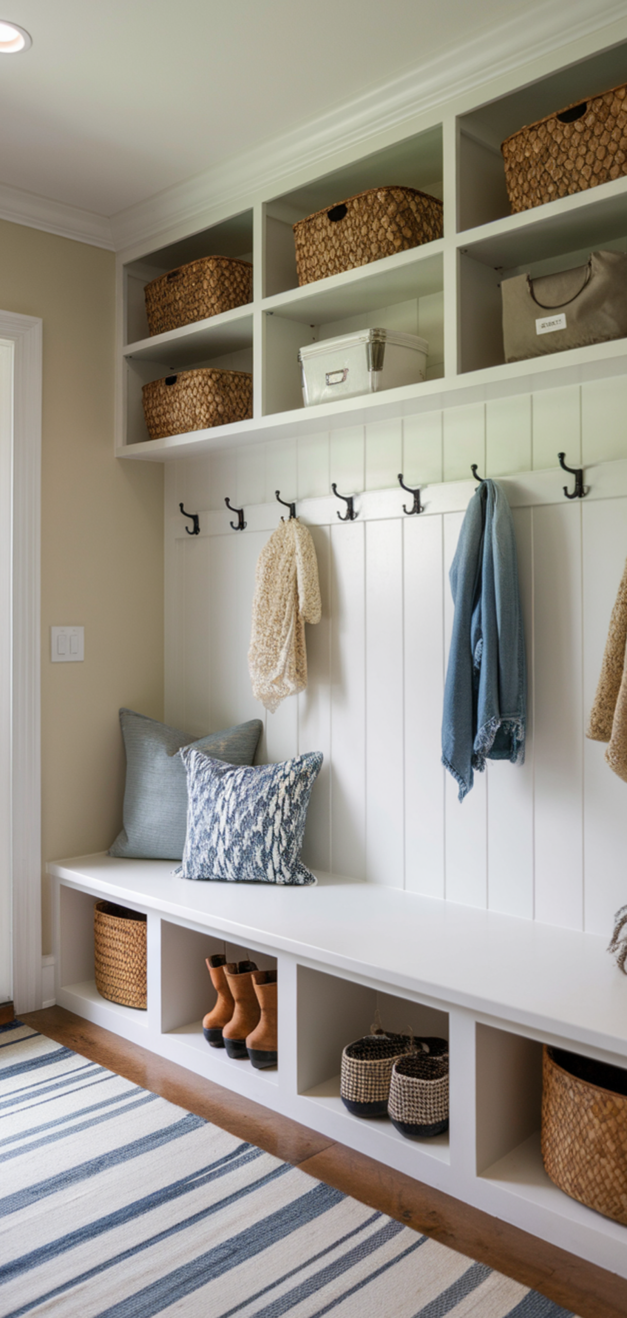 Creative Mudroom Cabinets for a Stylish and Organized Entryway