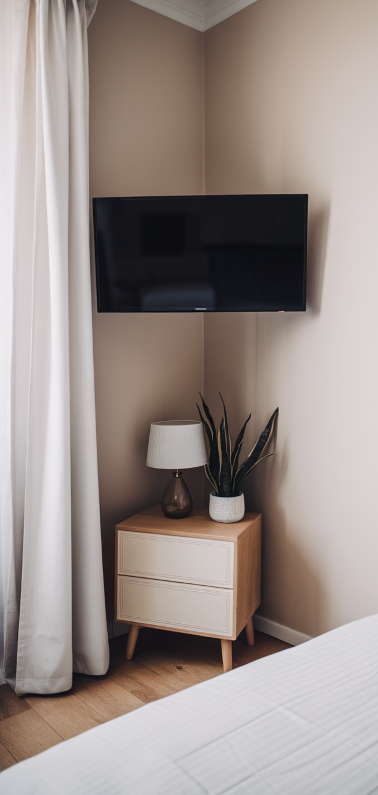Perfect TV on Wall Ideas in Bedroom