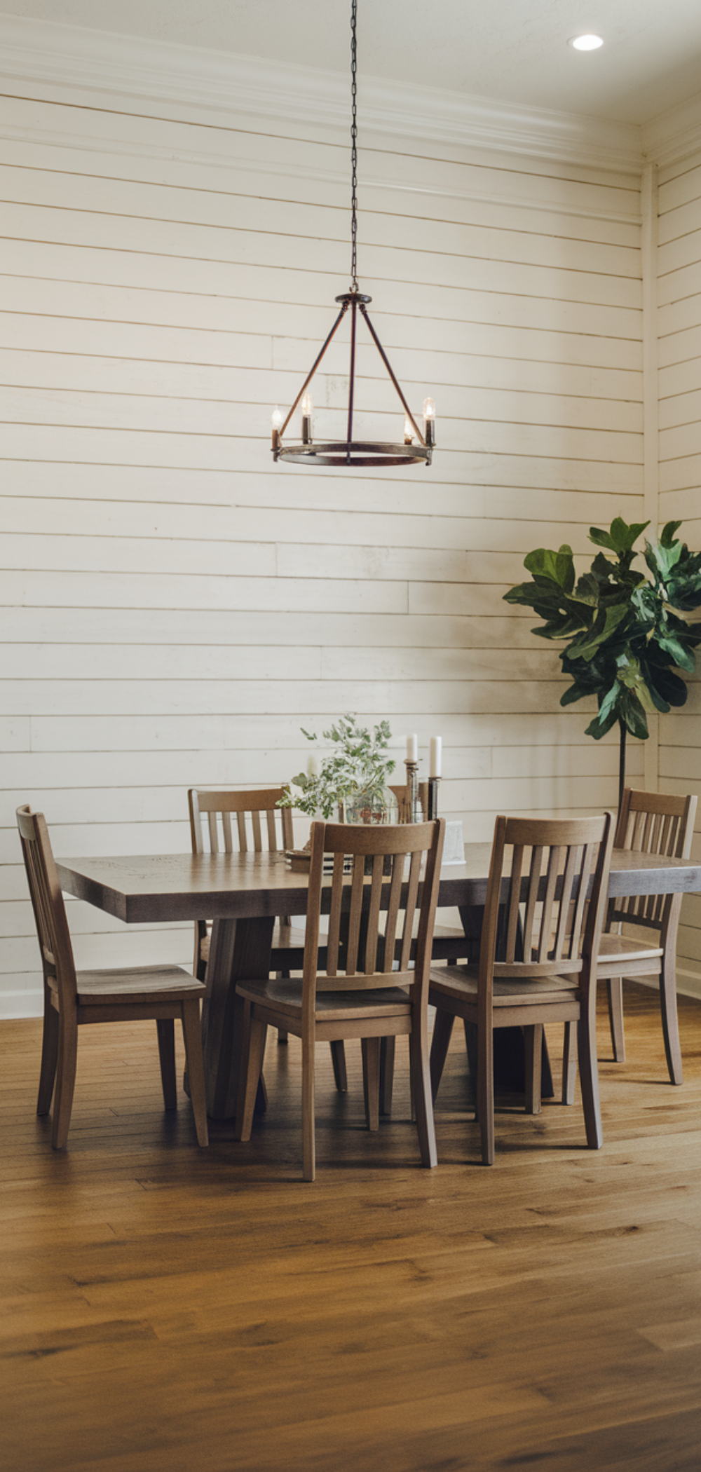 Easy Shiplap Dining Room Ideas