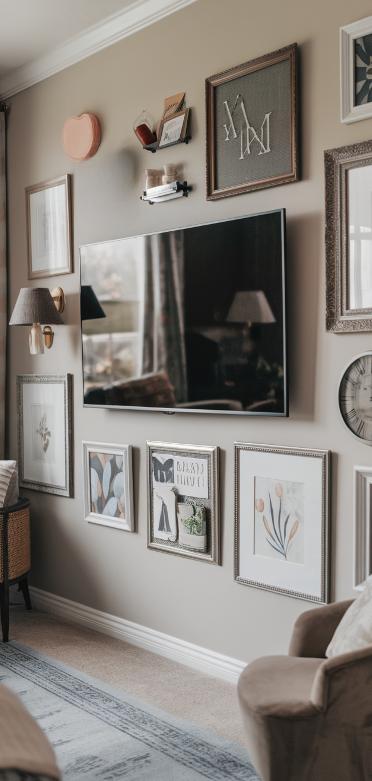 Perfect TV on Wall Ideas in Bedroom