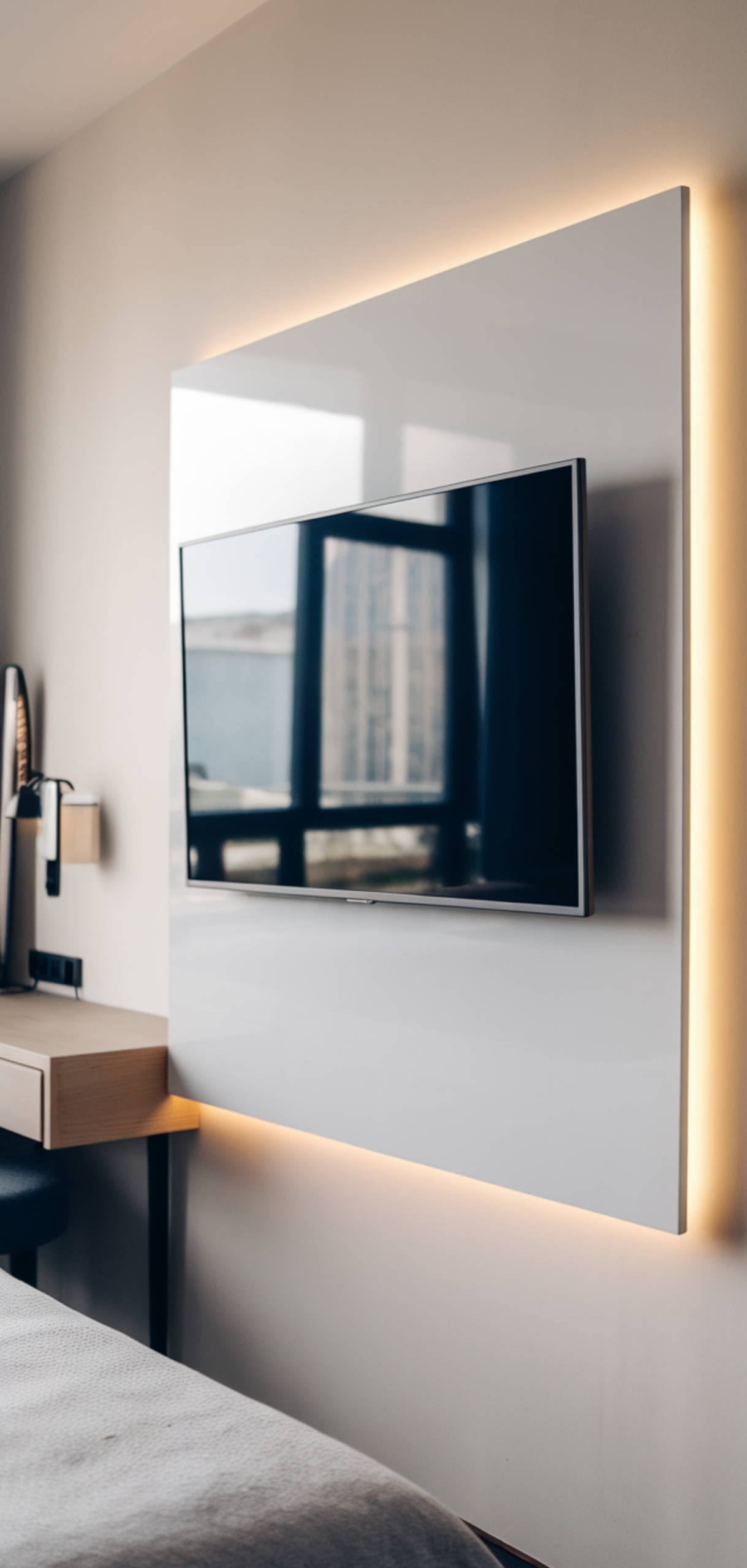 Perfect TV on Wall Ideas in Bedroom