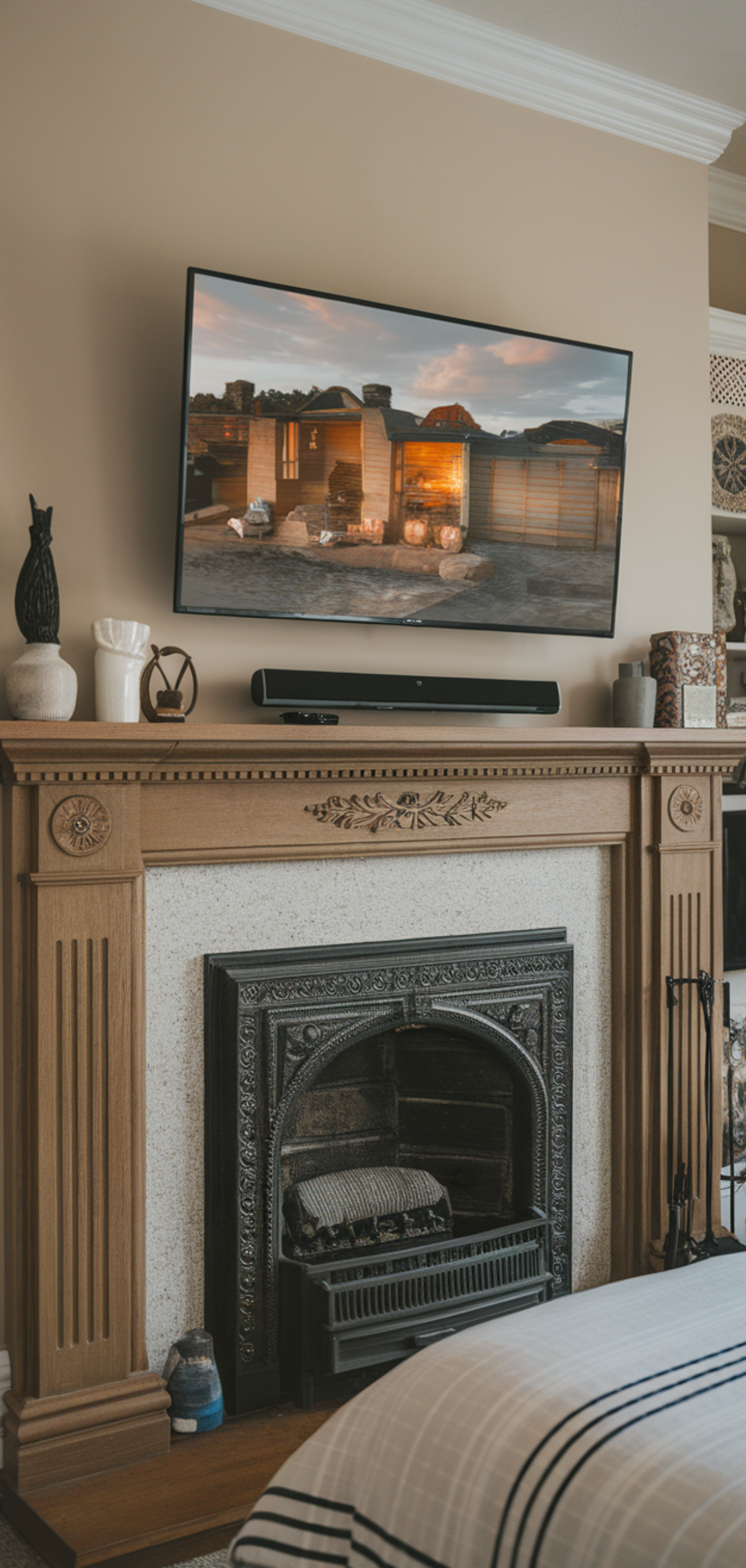 Perfect TV on Wall Ideas in Bedroom