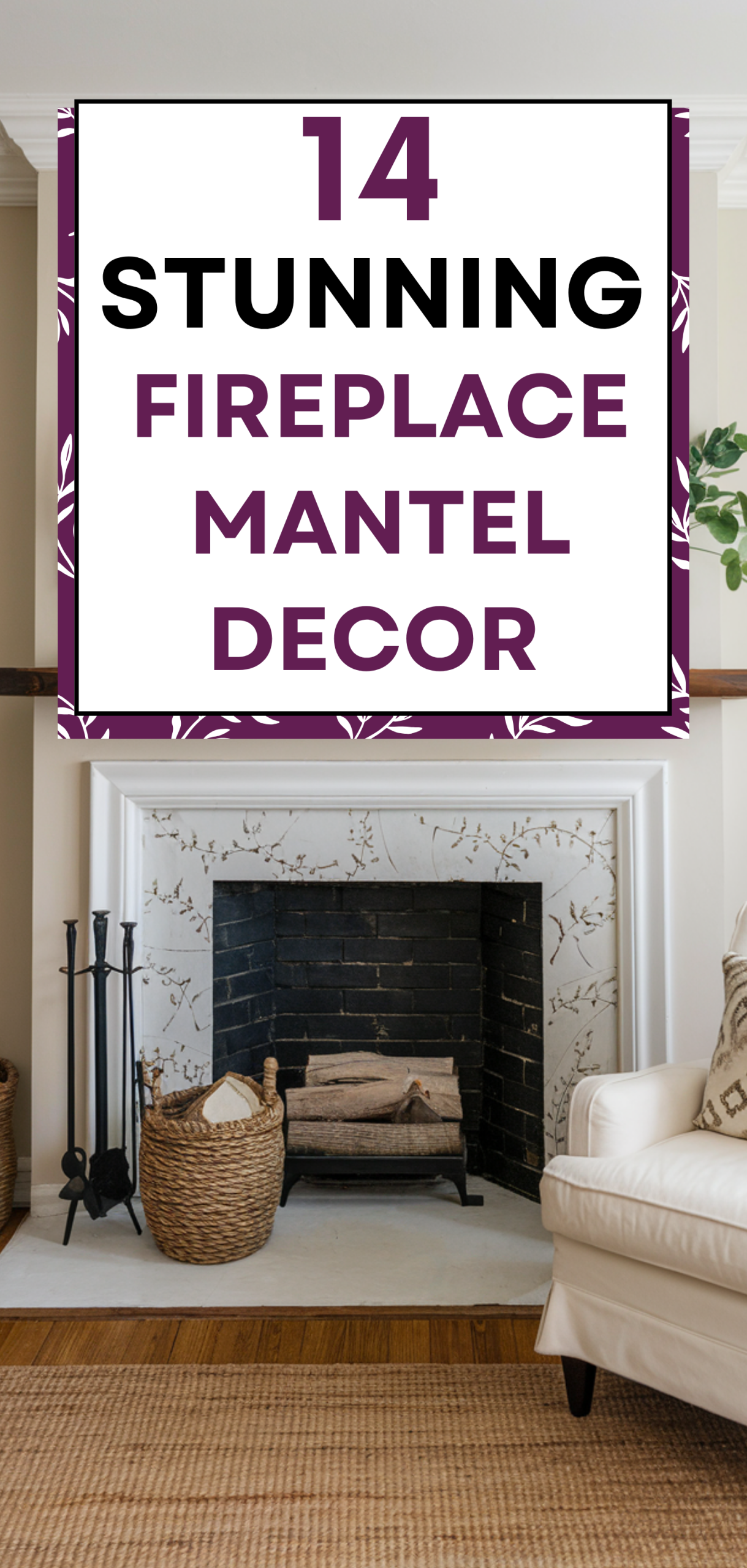 14 Stunning Fireplace mantel decor